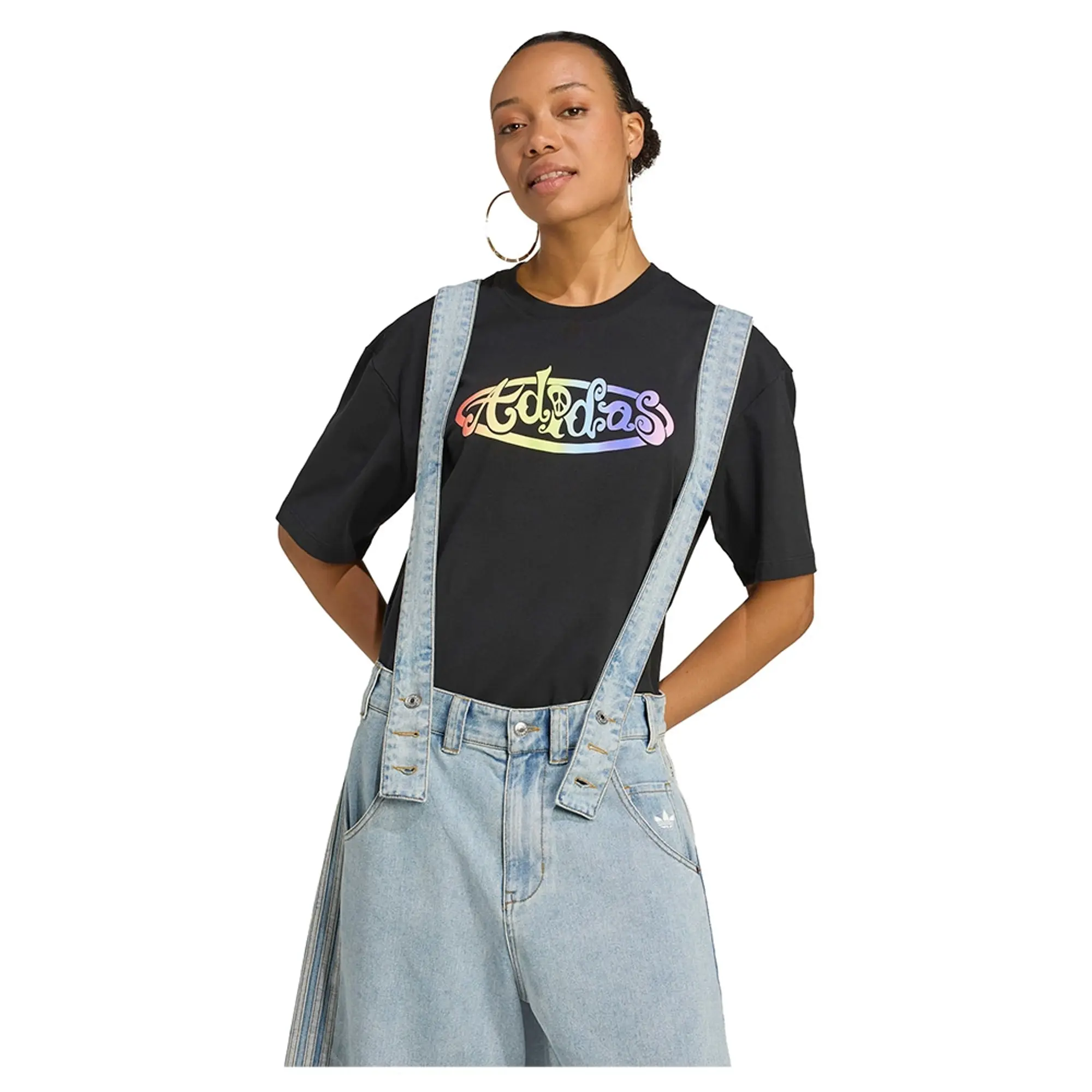 Adidas Originals X Jeremy Scott Pride Graphic Short Sleeve T-shirt