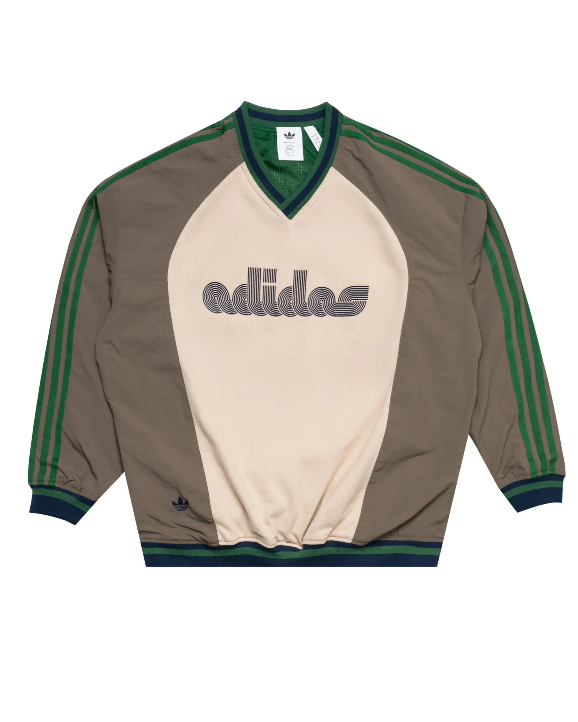 Sweatshirt Adidas X Brain Dead Crewneck Brown/ Branch S