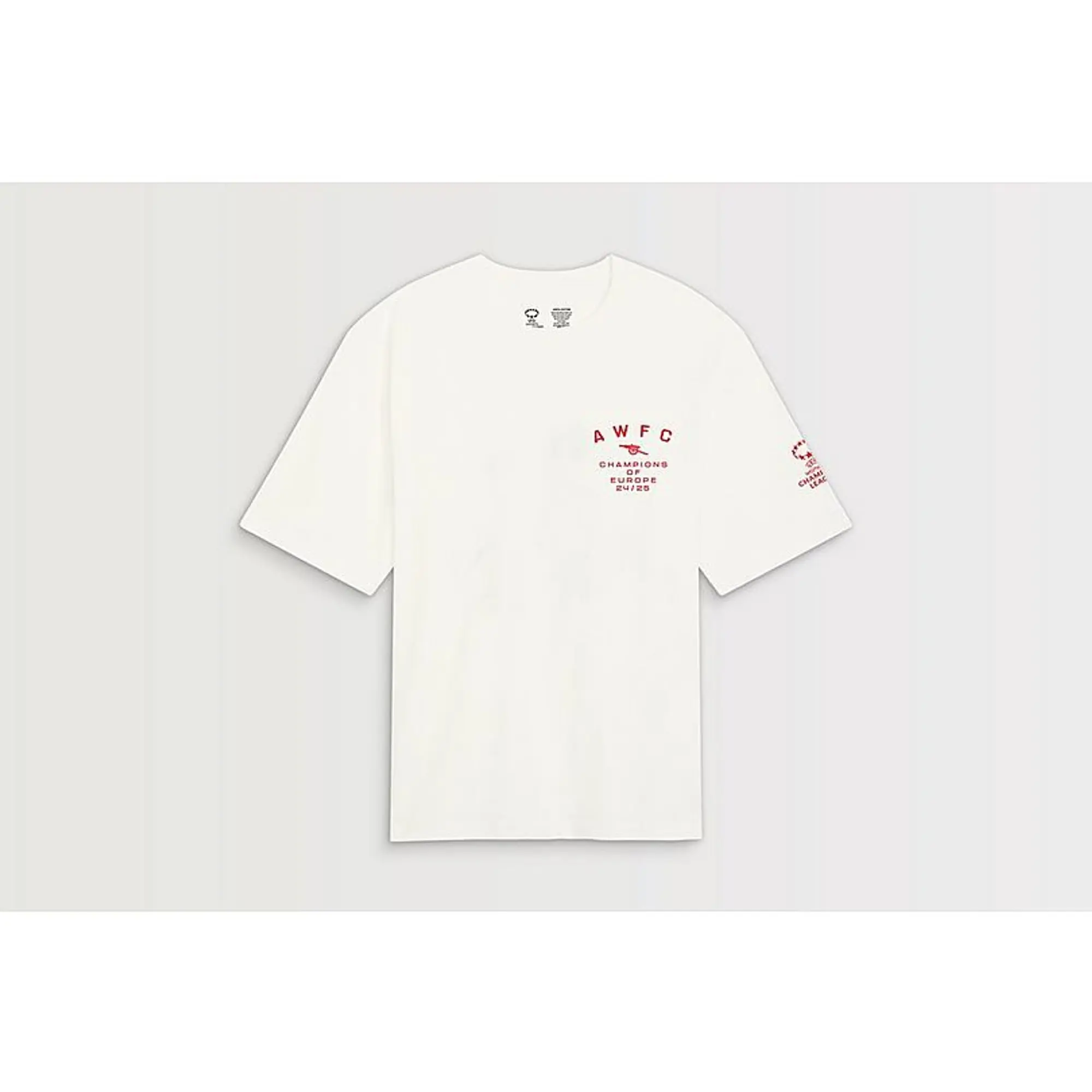 Arsenal UWCL Winners Unisex T-Shirt, Multicolor