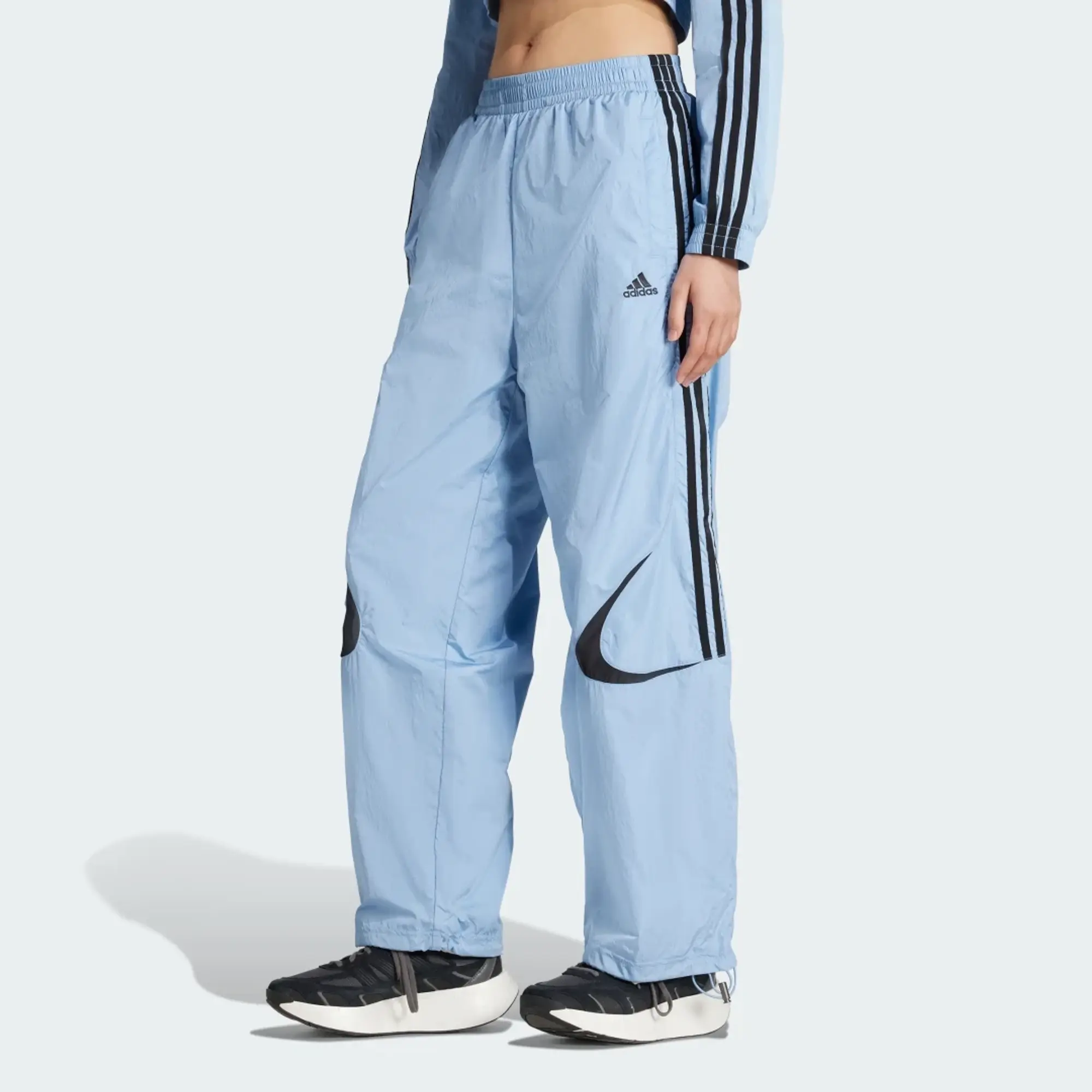 adidas Teamgeist Adicolor Oversized Track Tracksuit Bottoms