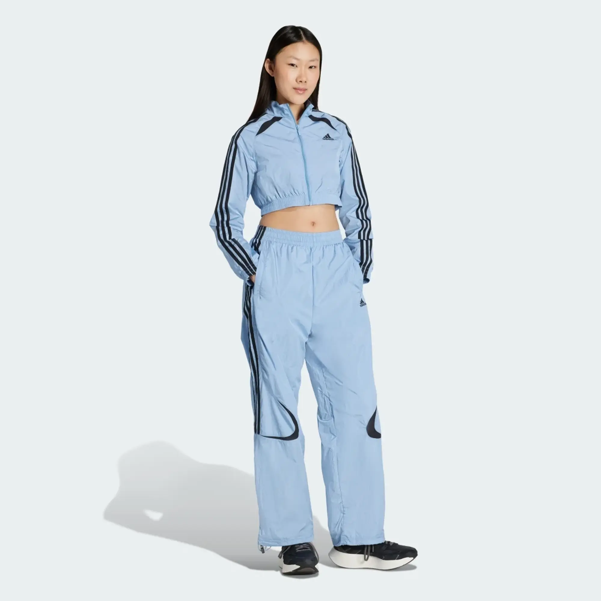 adidas Teamgeist Adicolor Oversized Track Tracksuit Bottoms