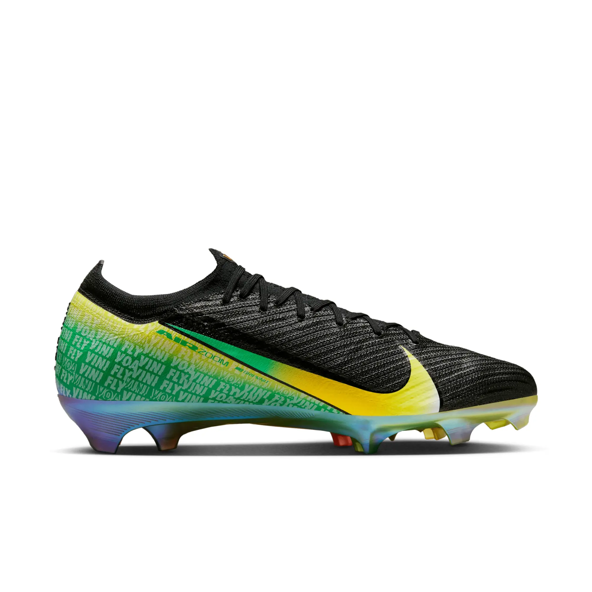 Nike Mercurial Vapor 16 Elite 'Vini Jr.' FG Low-Top Football Boot - Black