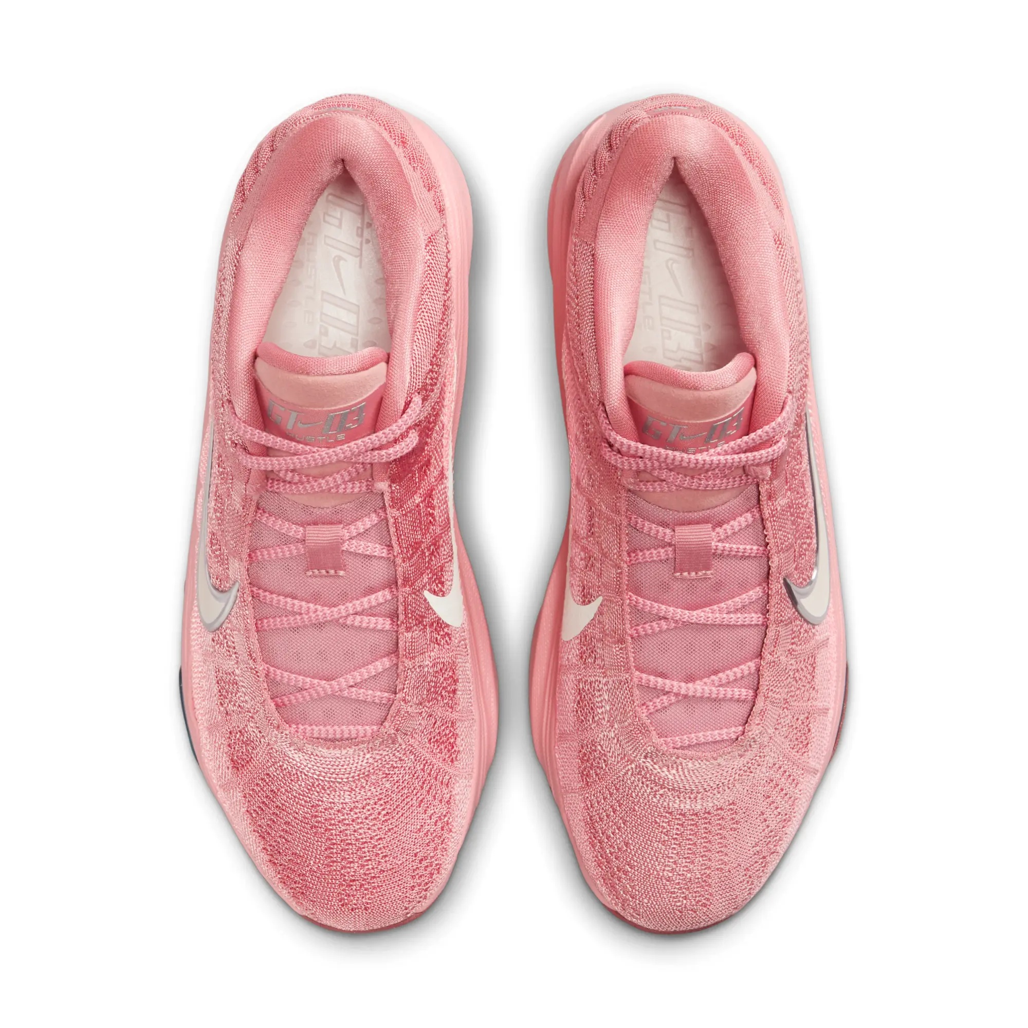 Nike G.T. Hustle 3 Basketball Shoes - Pink - Recycled Content Minimum