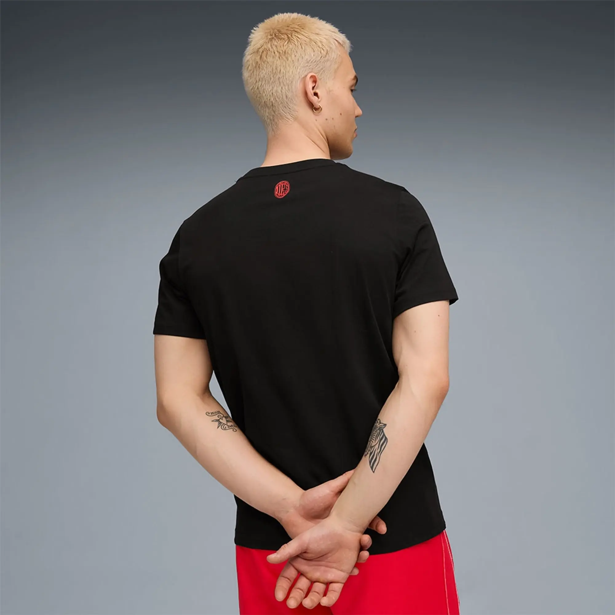 Puma Ac Milan Football Culture Short Sleeve T-shirt