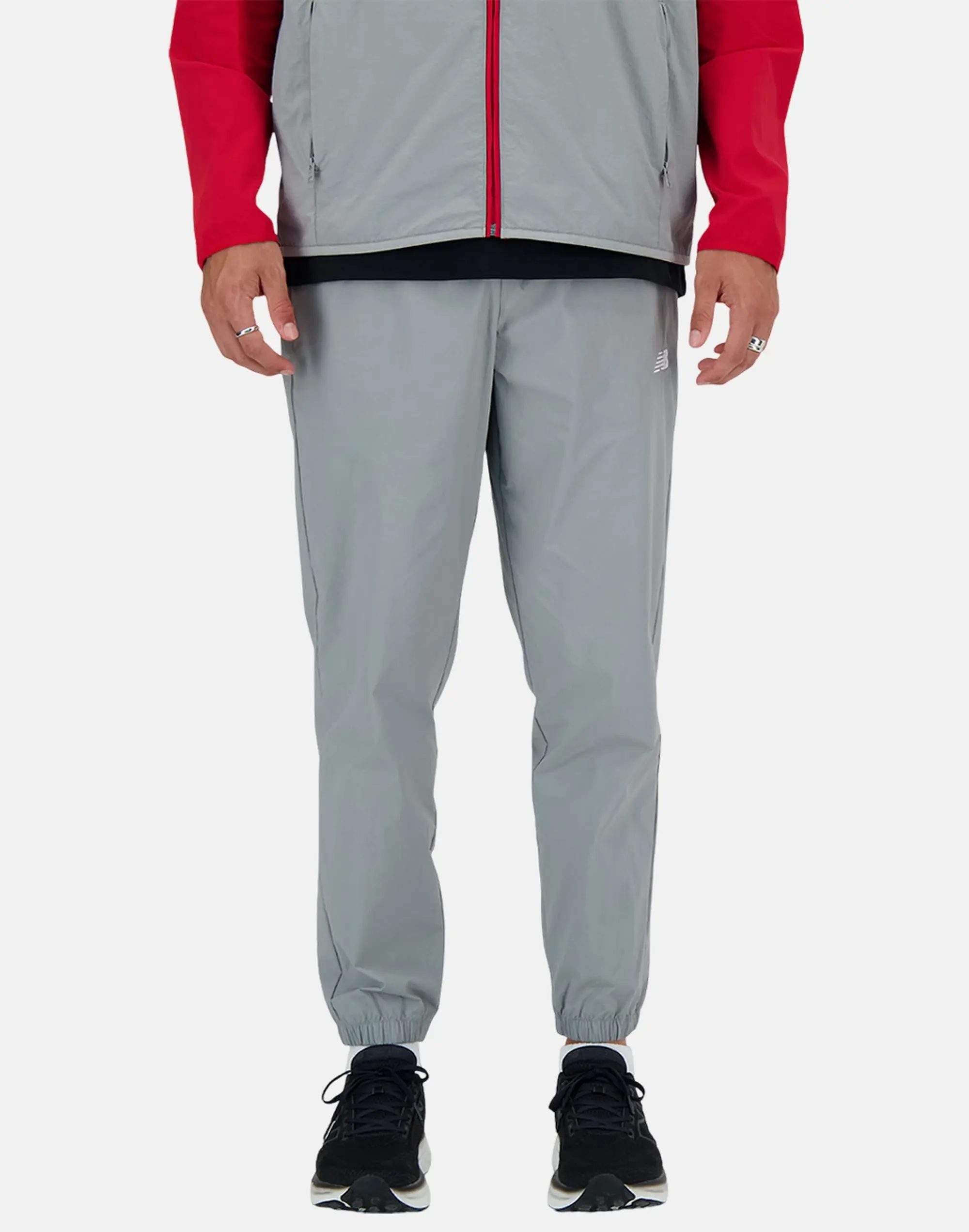 Men's New Balance Stretch Woven Joggers in Grey 