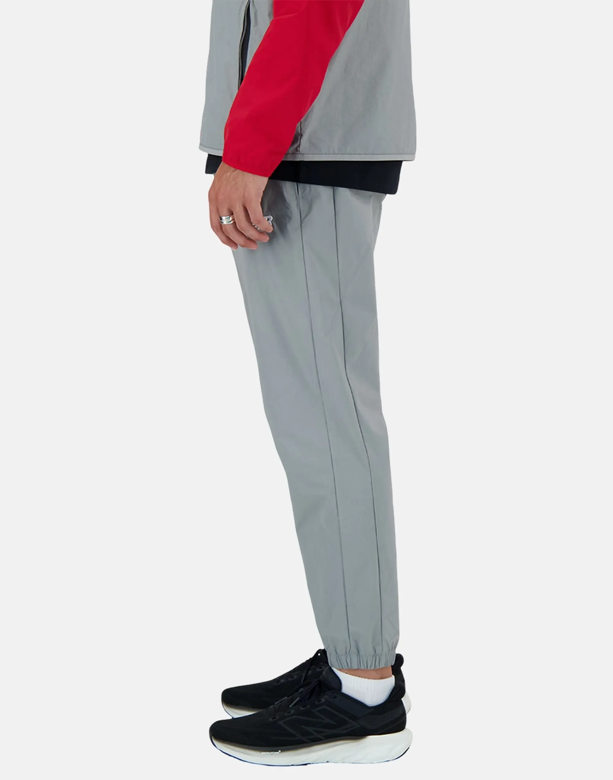 Men's New Balance Stretch Woven Joggers in Grey 