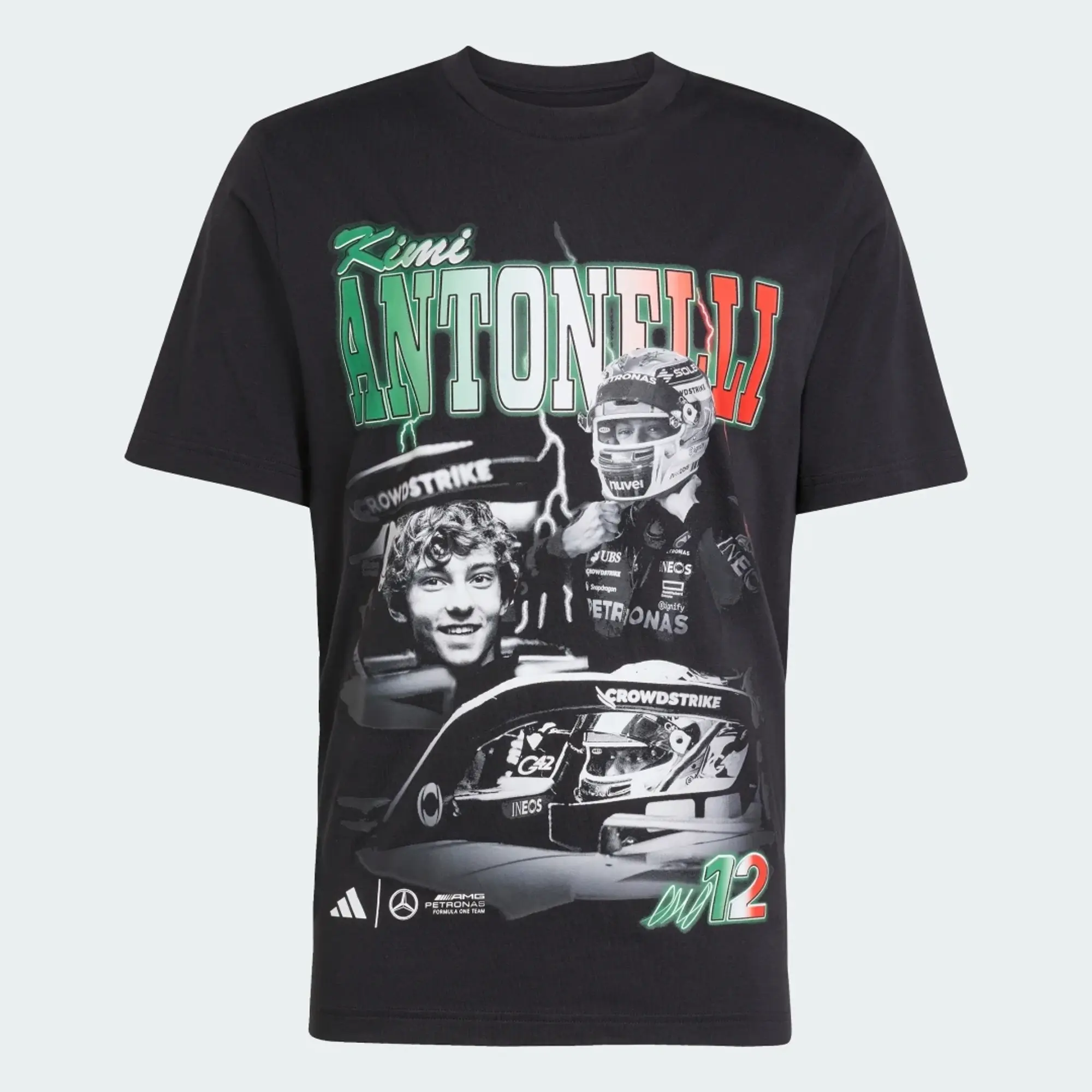 adidas Mercedes - AMG Petronas Formula One Team Kimi Antonelli Graphic T-Shirt