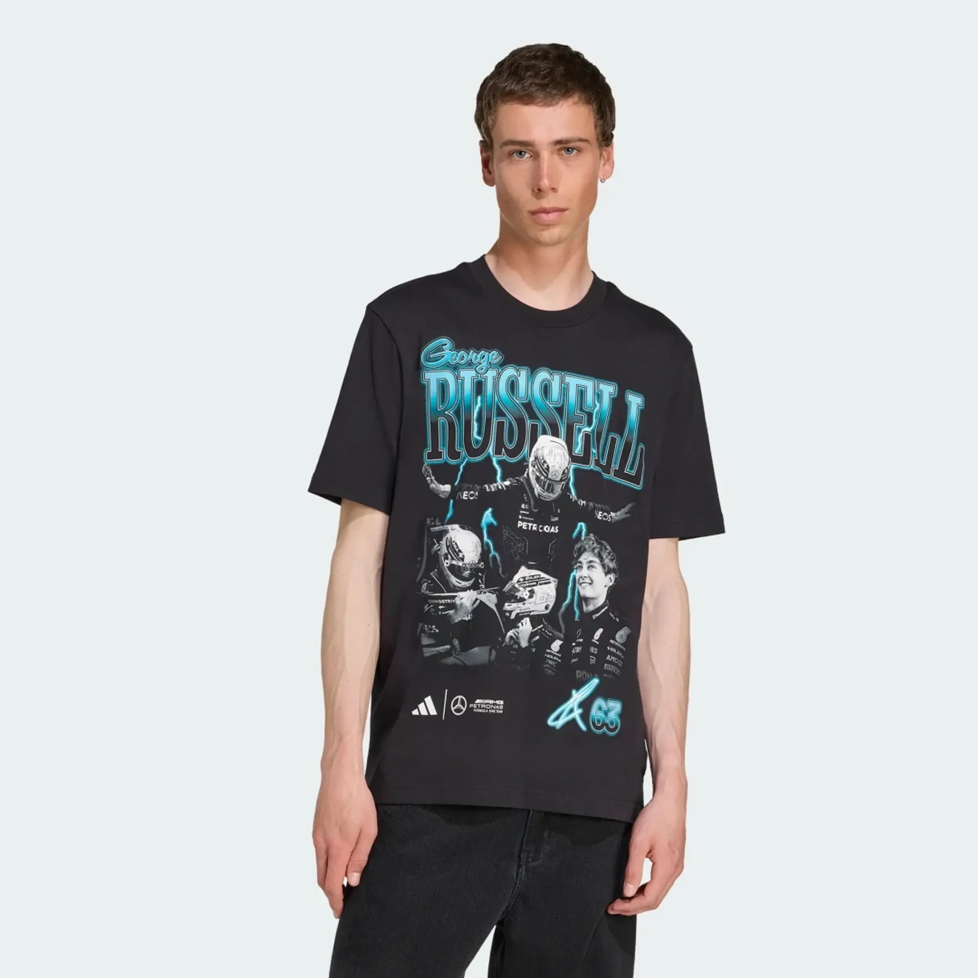 adidas Mercedes - AMG Petronas Formula One Team George Russell Graphic T-Shirt