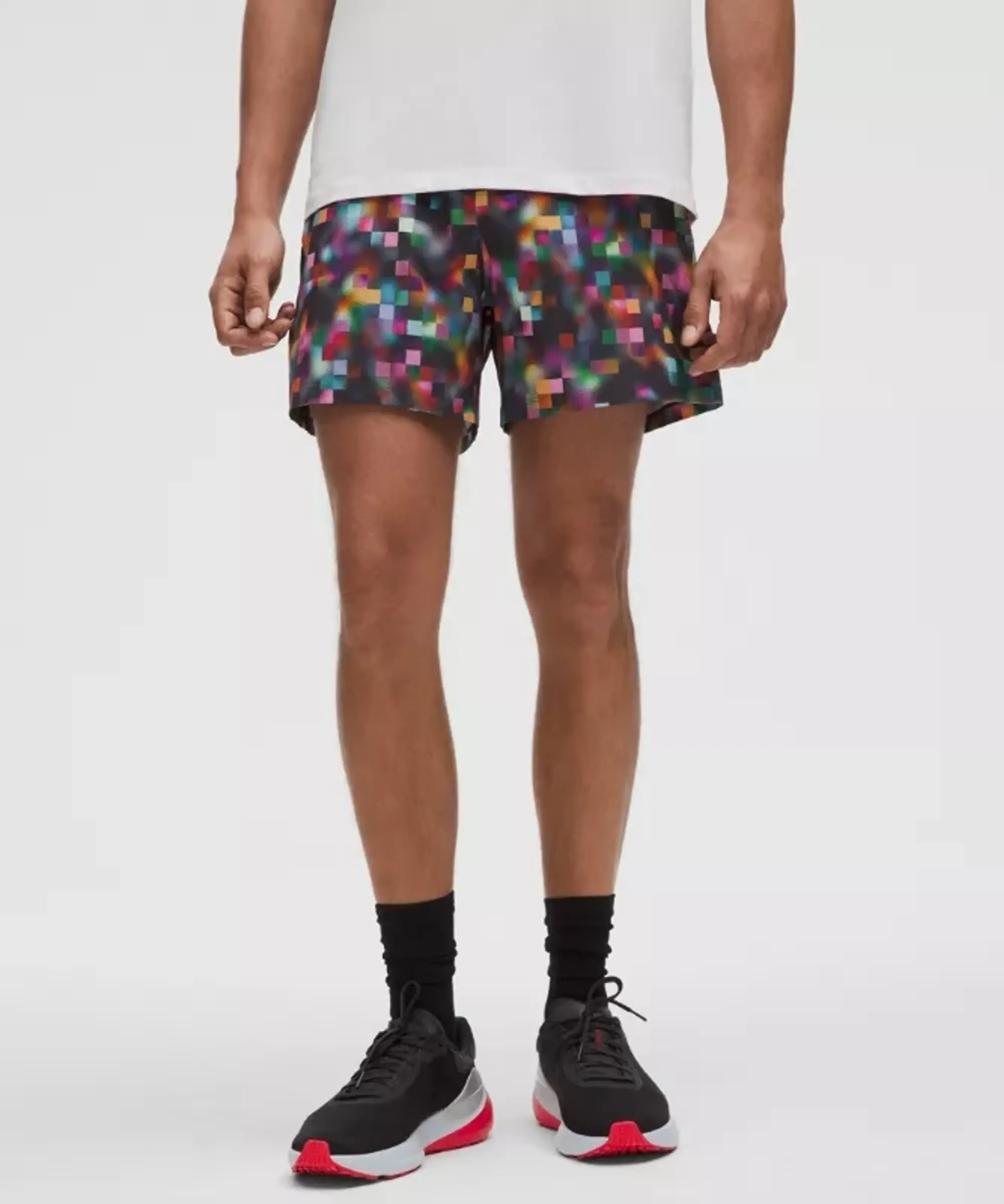 lululemon – Men's Pace Breaker Linerless Shorts Pride – 5" – Color Blue – Size L