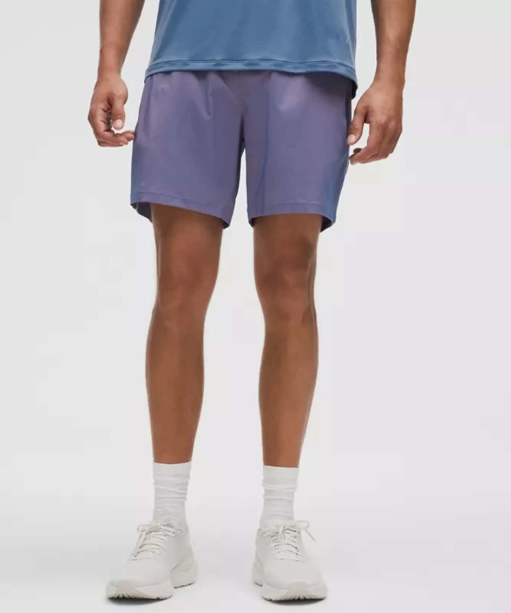 lululemon – Men's Pace Breaker Linerless Shorts Iridescent – 7" – Color Blue – Size L
