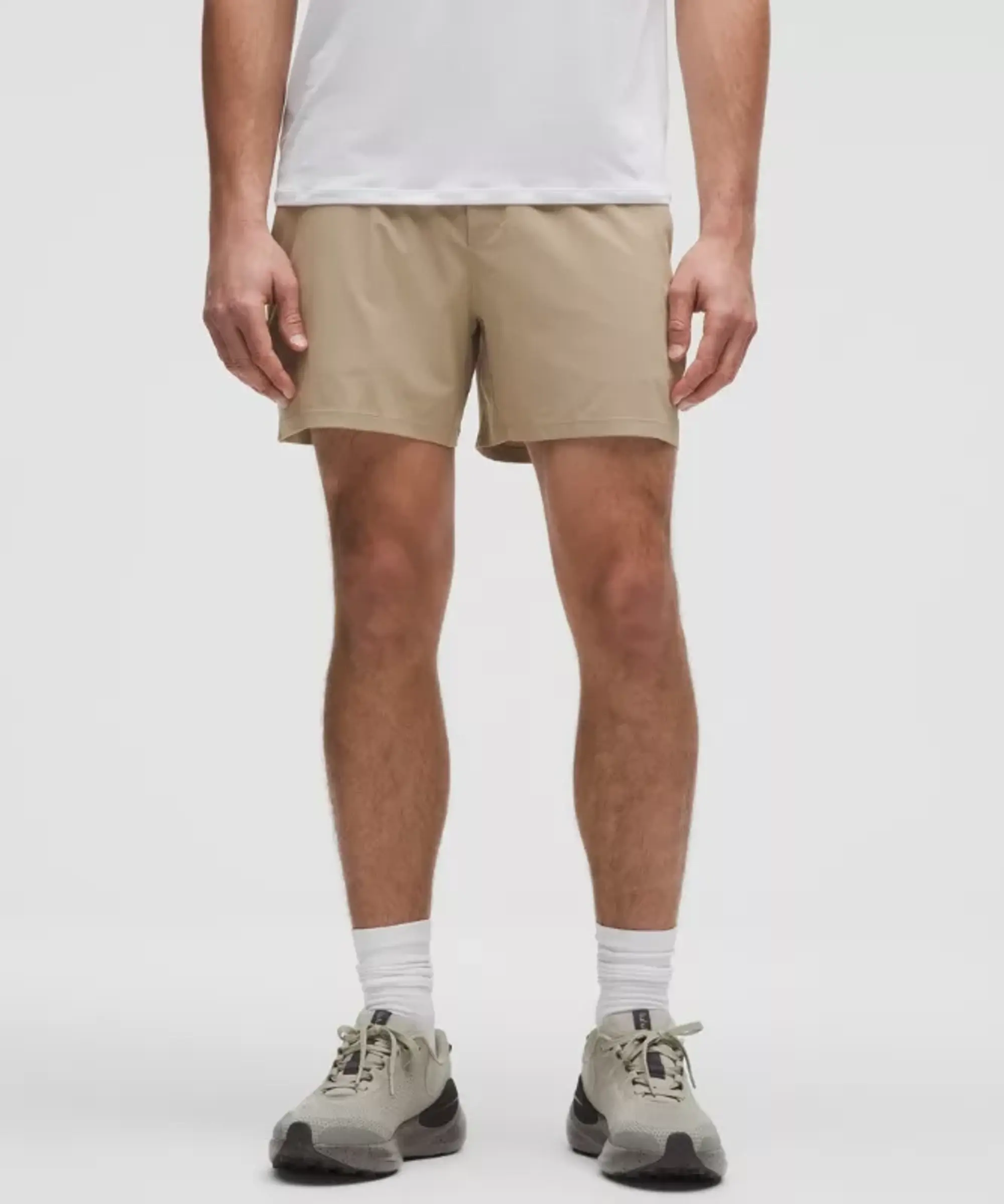 lululemon – Men's Pace Breaker Linerless Shorts – 5" – Color Brown – Size L