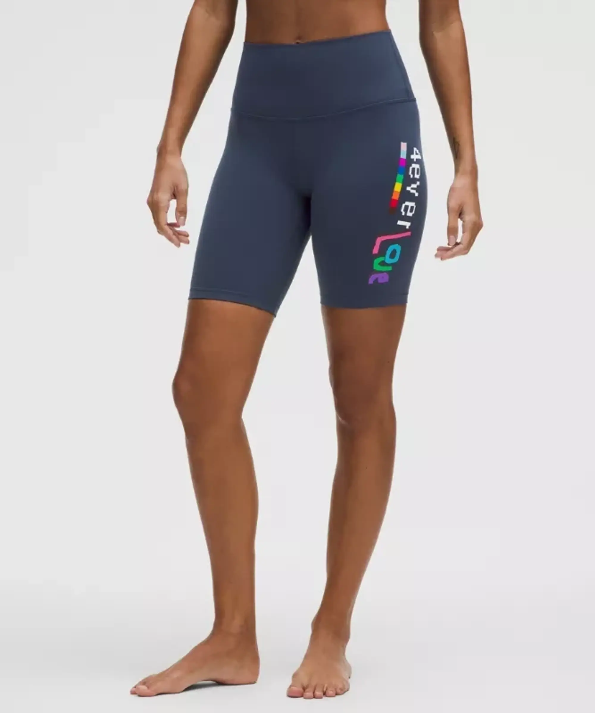 lululemon – Women's Align High-Rise Shorts Pride – 8" – Color Blue – Size 0