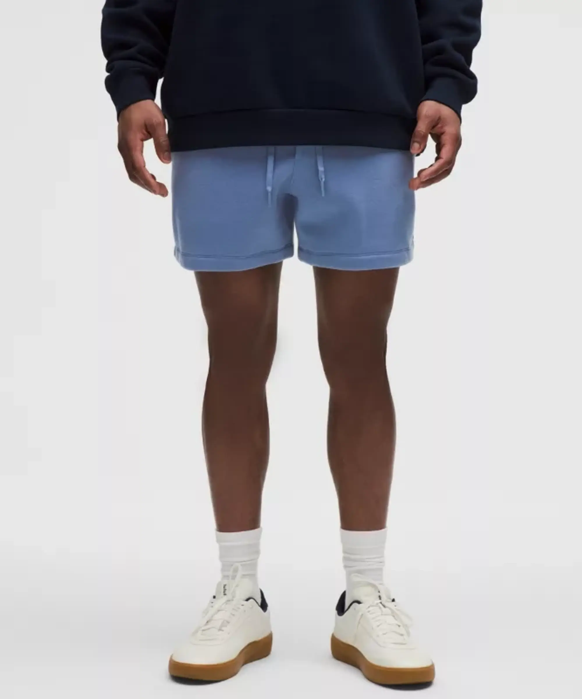 lululemon – Men's Steady State Classic-Fit Shorts – 5" – Color Blue – Size L