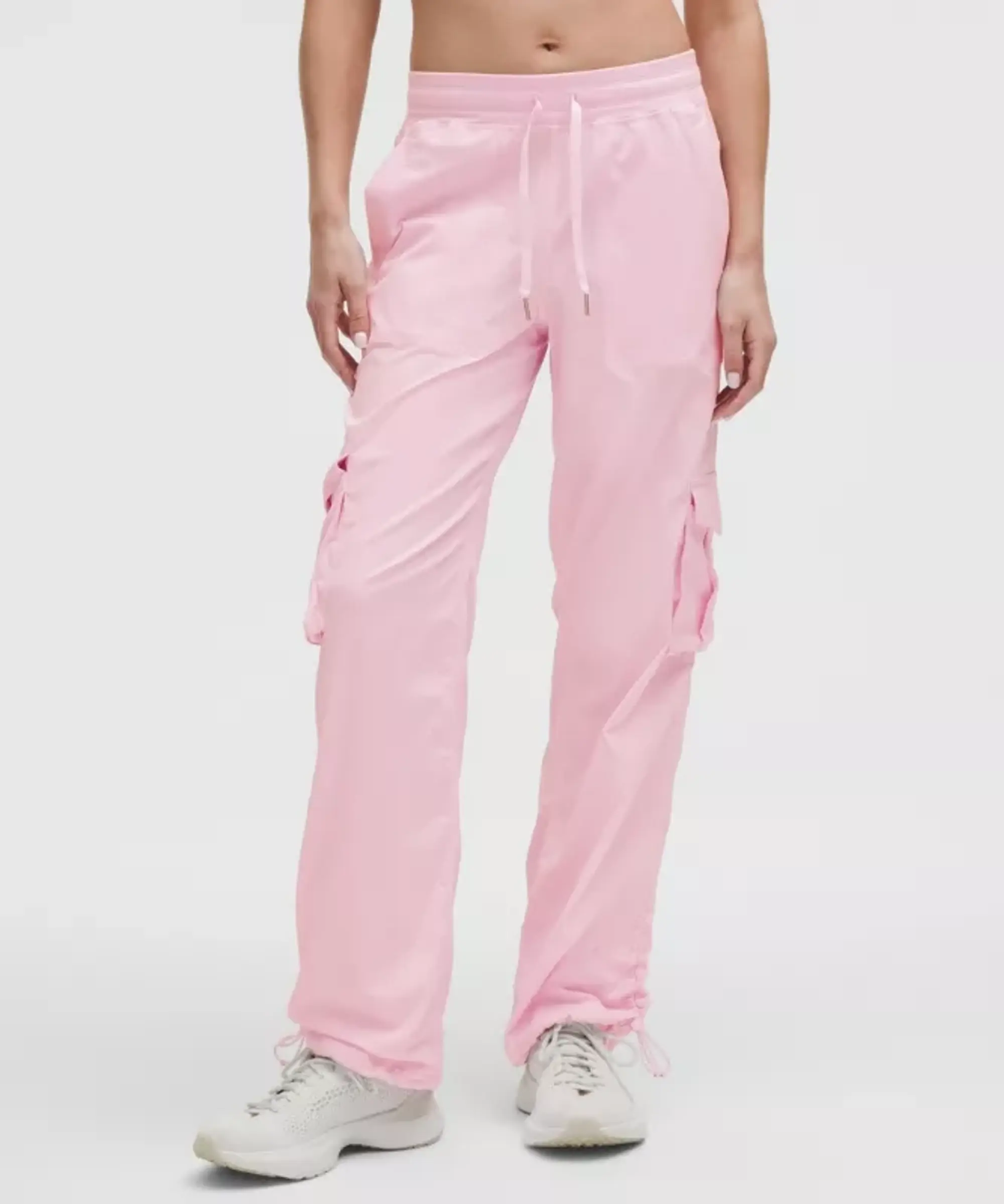 lululemon – Women's Dance Studio Relaxed-Fit Mid-Rise Cargo Pants – Color Pink – Size L