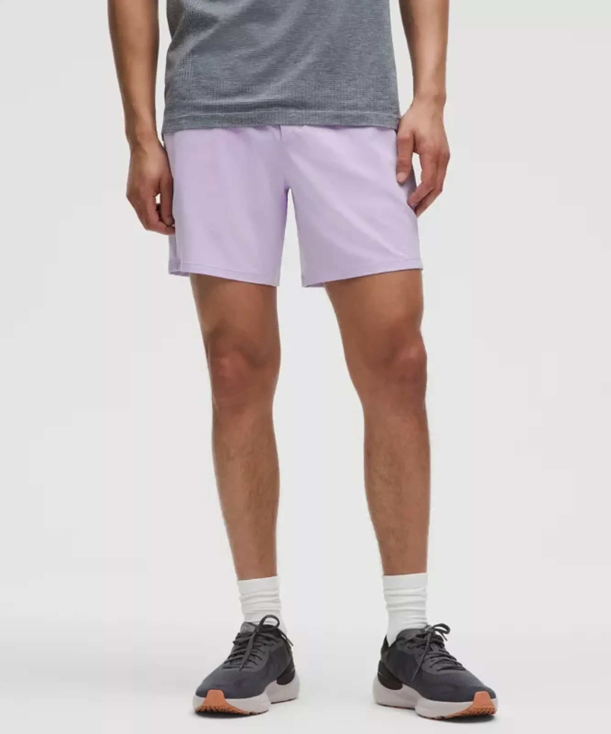lululemon – Men's Pace Breaker Linerless Shorts – 7" – Color Purple – Size 3XL
