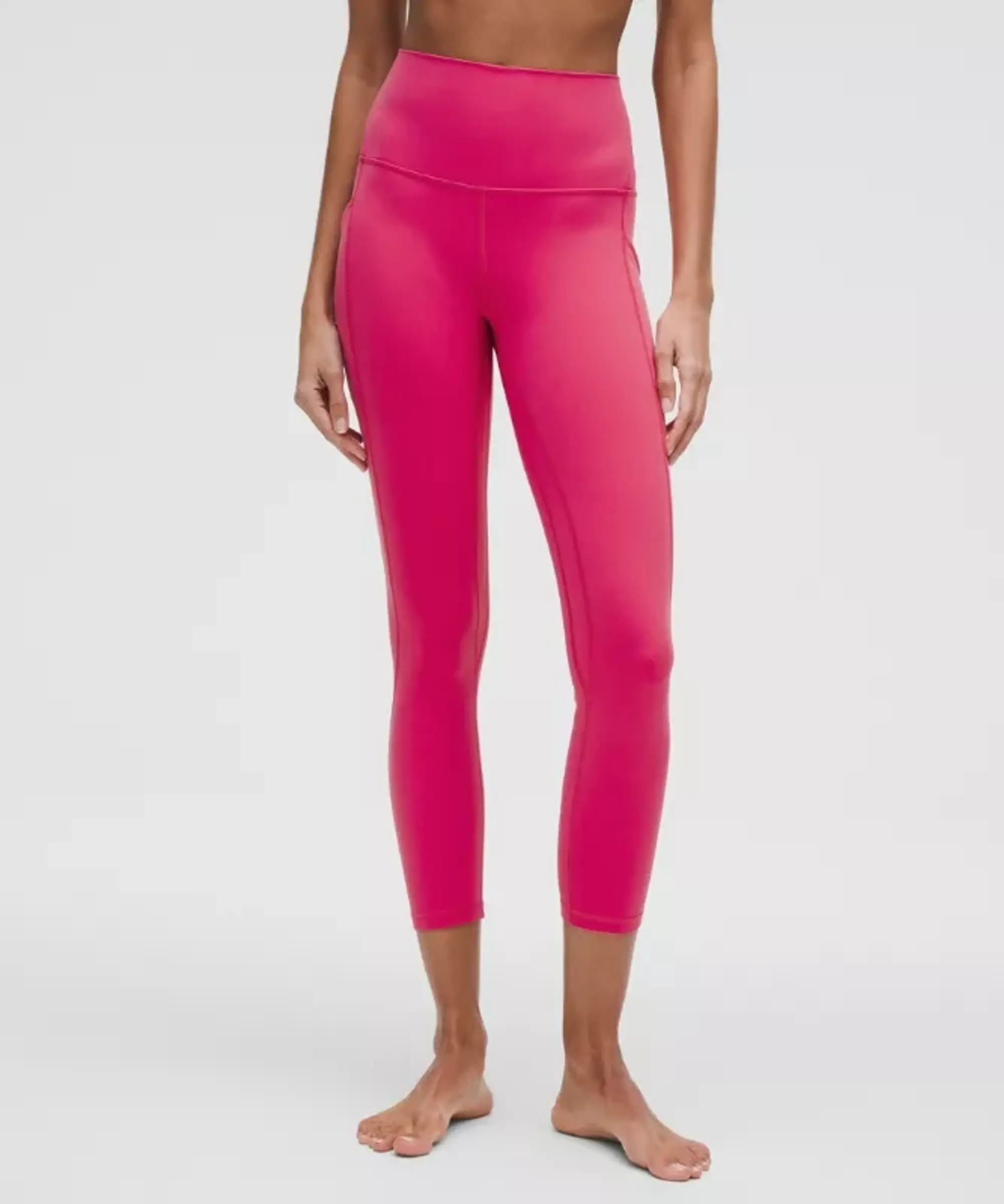lululemon – Women's Align High-Rise Crop Leggings with Pockets – 23" – Color Pink – Size 0