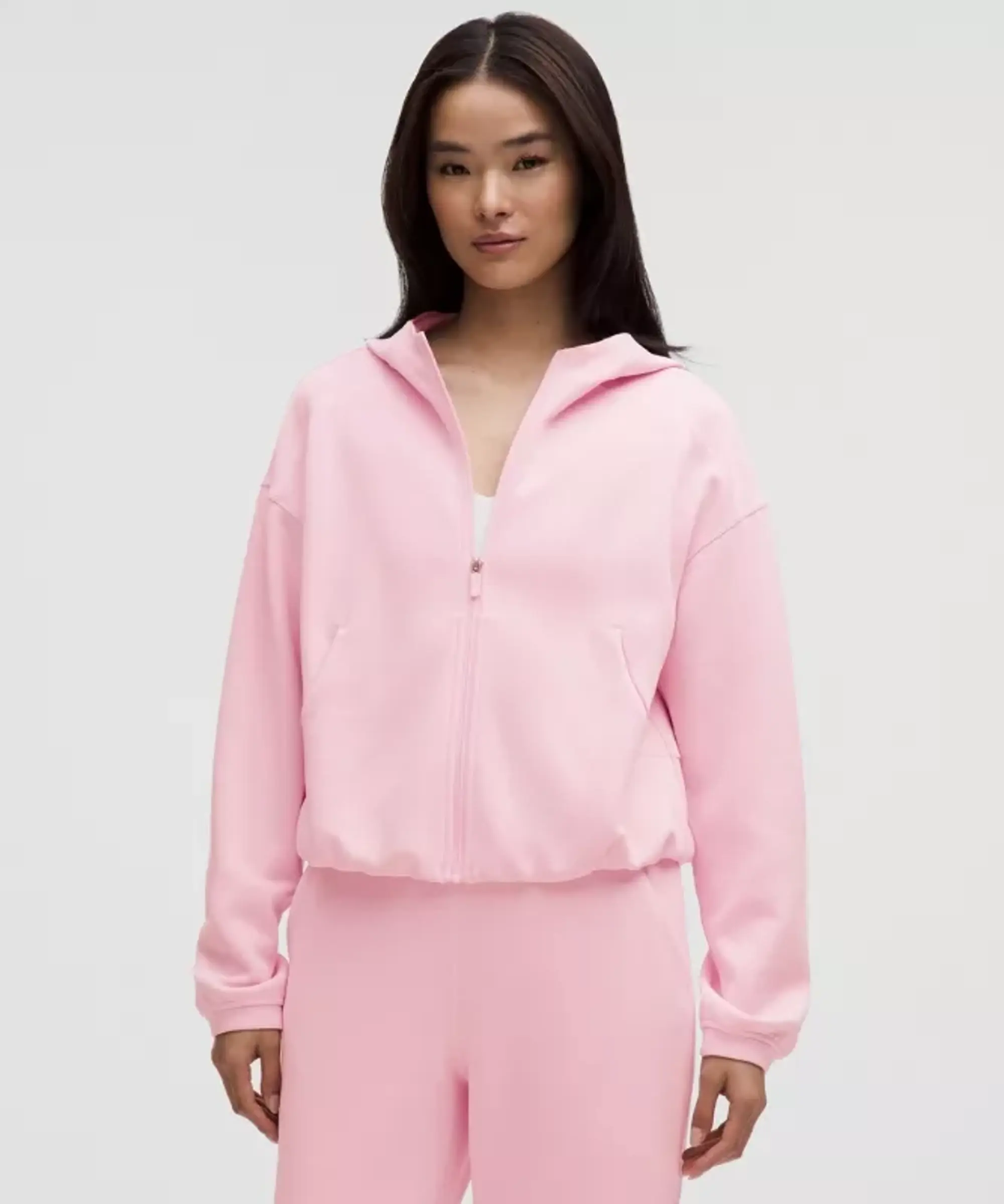 lululemon – Women's Softstreme Full-Zip Hoodie – Color Pink – Size 0