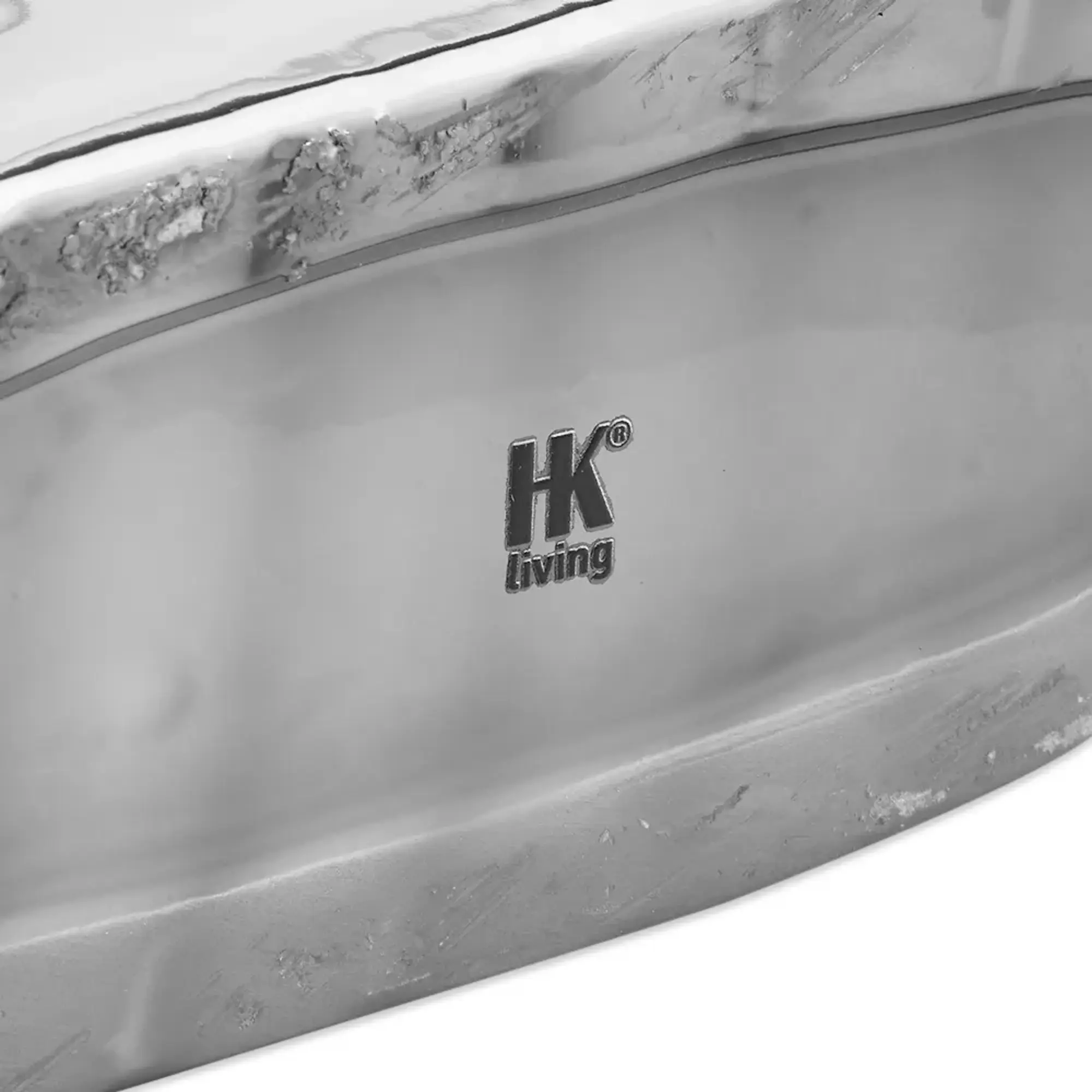 HK Living Bag of Crisps Vase Silver