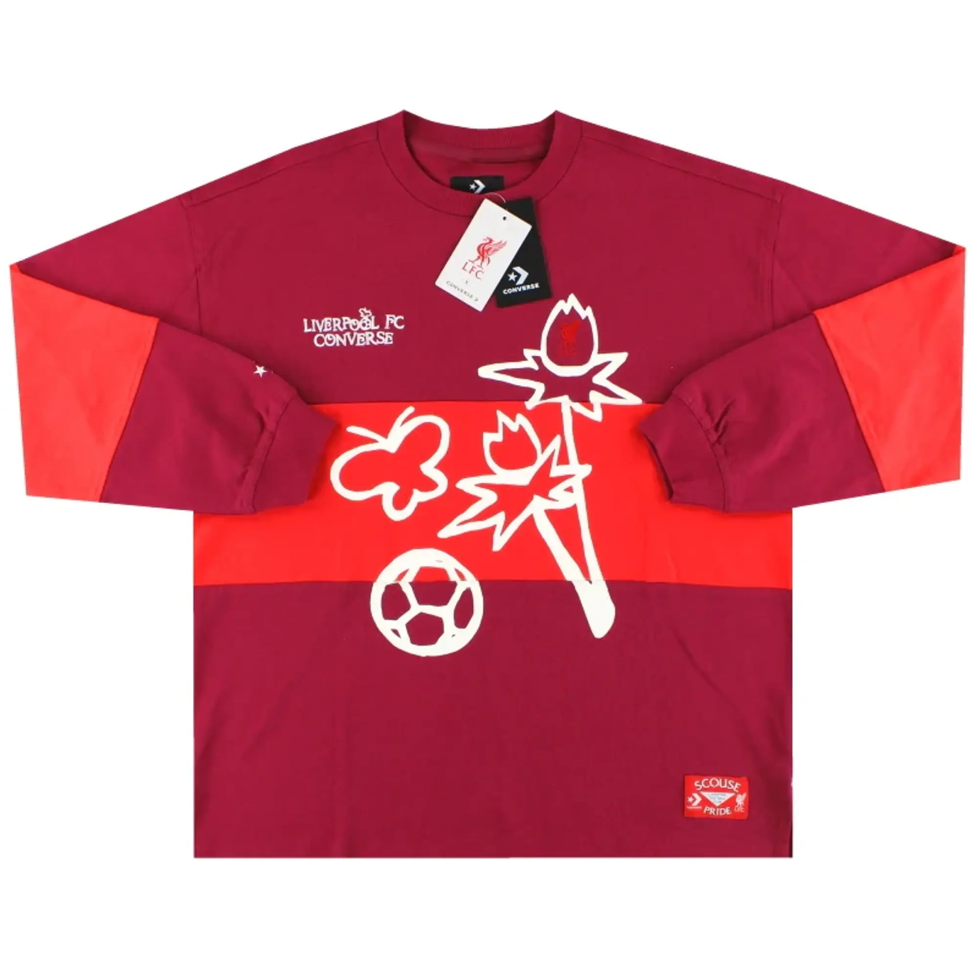 2023-24 Liverpool x Converse Crew Sweatshirt *w/tags* - Liverpool / w/tags / Large
