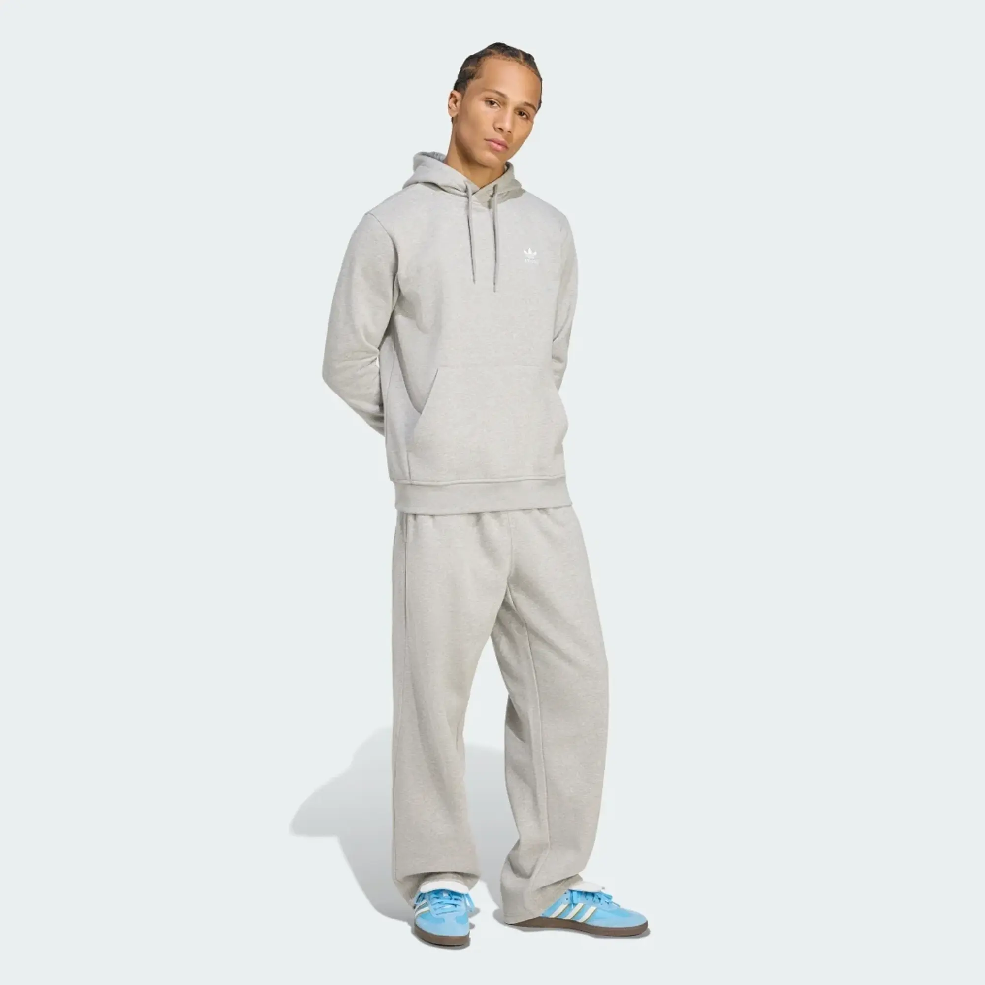 adidas Trefoil Essentials Open Hem Joggers