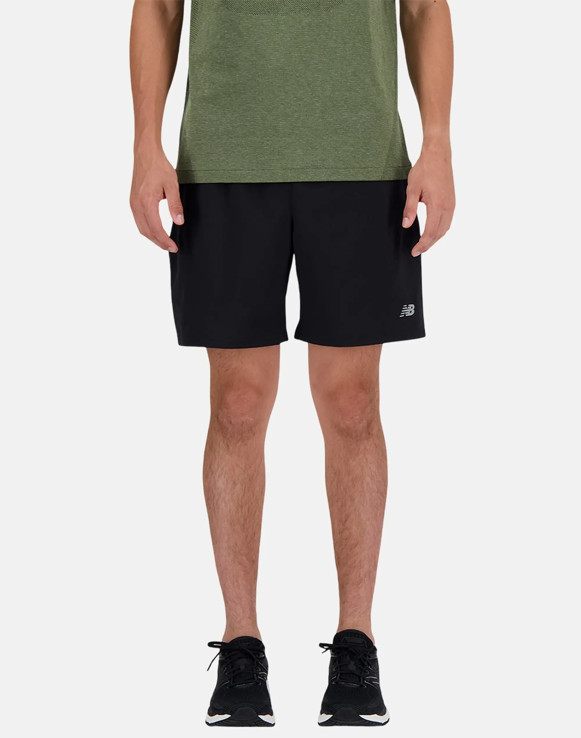 Men's New Balance Sports Essentials 7in Shorts in Black 