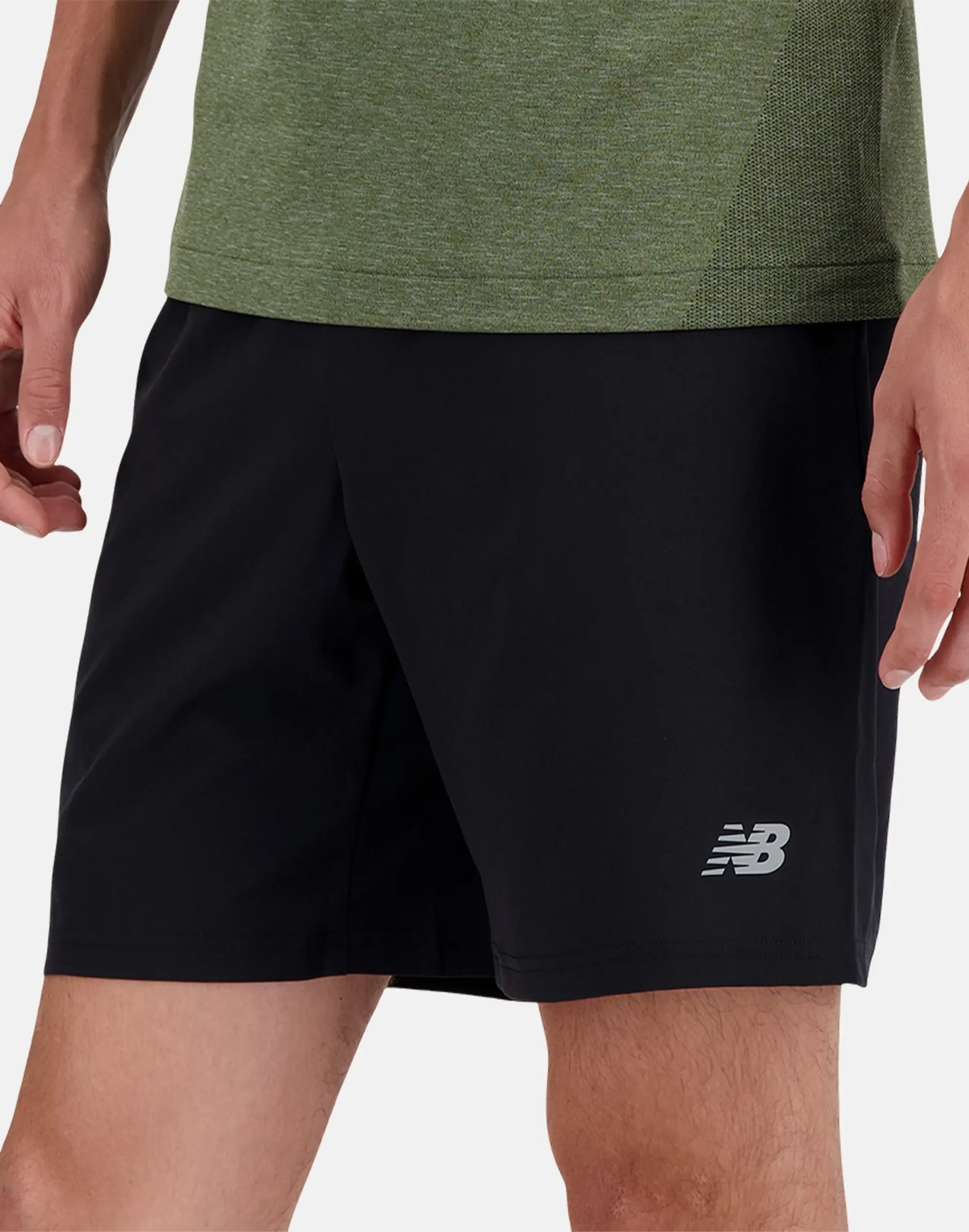 Men's New Balance Sports Essentials 7in Shorts in Black 