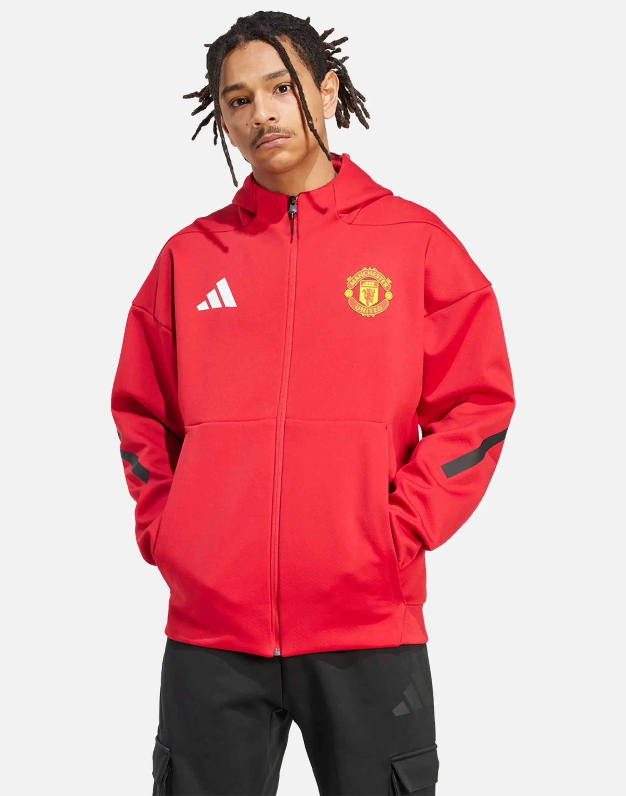 Manchester United 25/26  Anthem Jacket Red