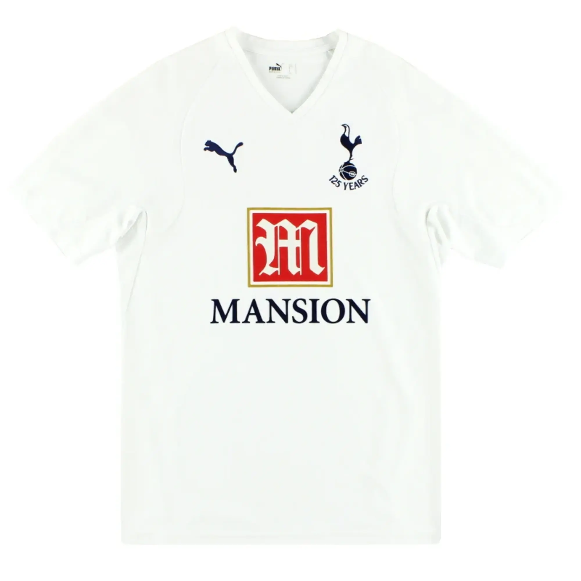 2007-08 Tottenham Puma '125 Year' Home Shirt XL - Tottenham Hotspur / Excellent / XL