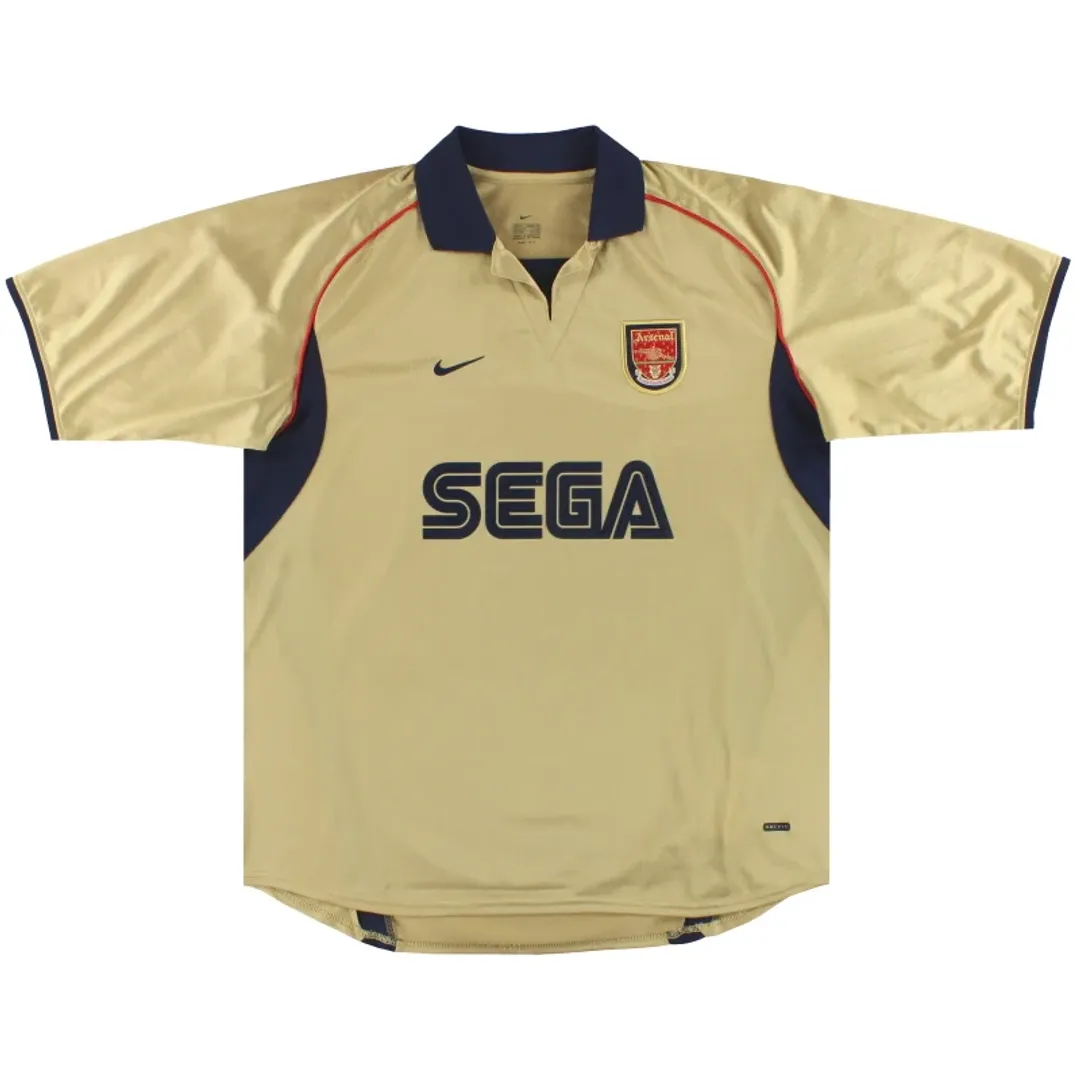 2001-02 Arsenal Nike Away Shirt M / Excellent / Medium | 493347
