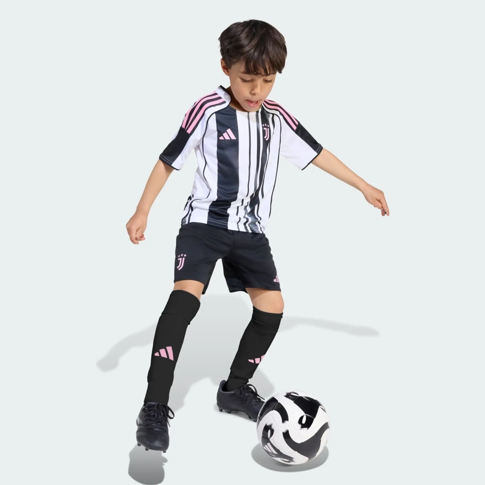 adidas Juventus 25/26 Home Mini Kit Kids