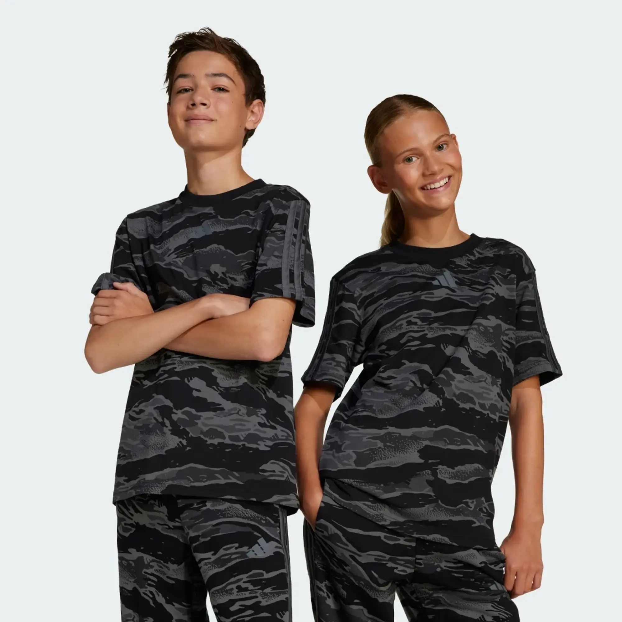 adidas Seasonal Essentials Camo T-Shirt Kids