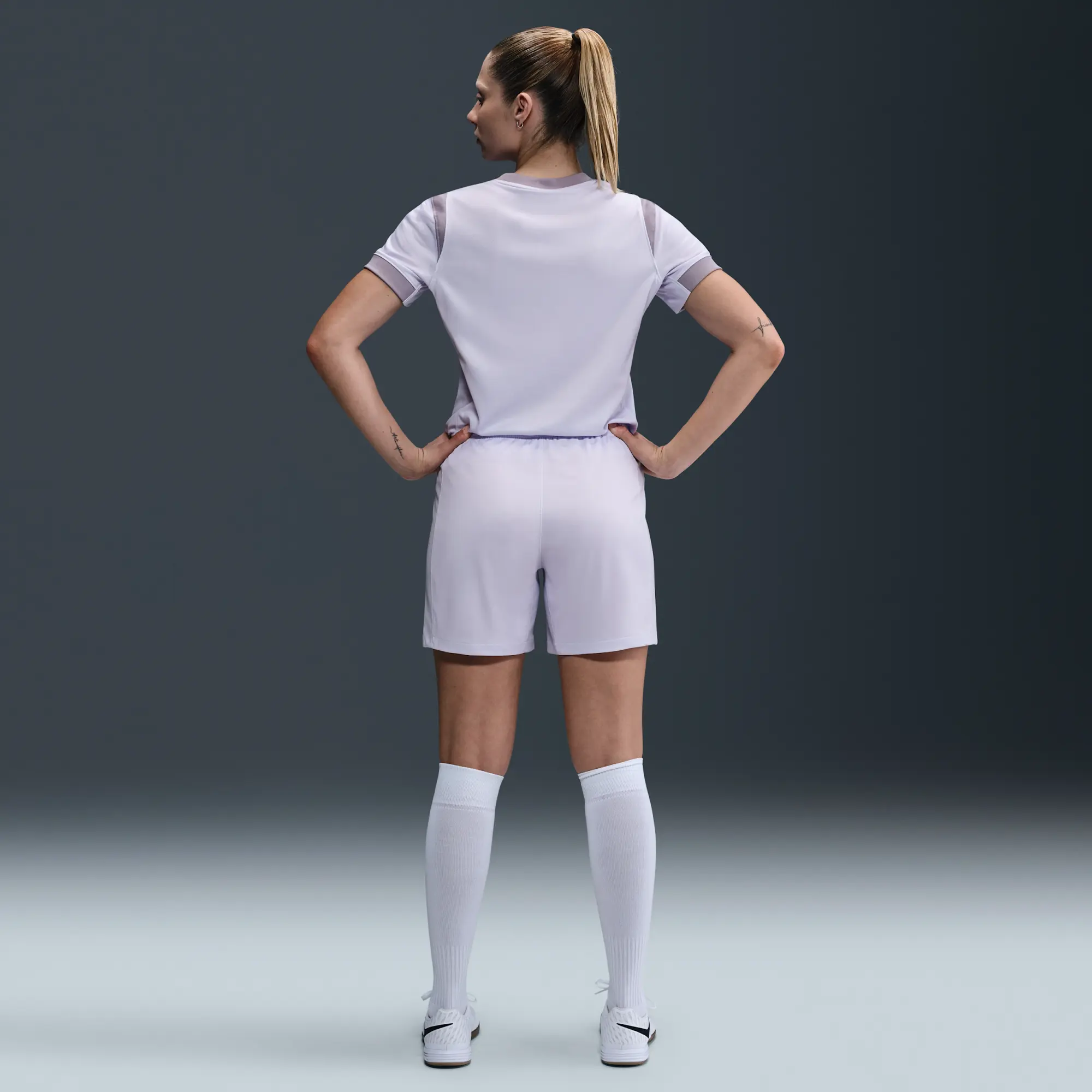 Norway 2025/26 Stadium Away Women's Nike Dri-FIT Football Replica Shorts - Purple - Sustainable Materials