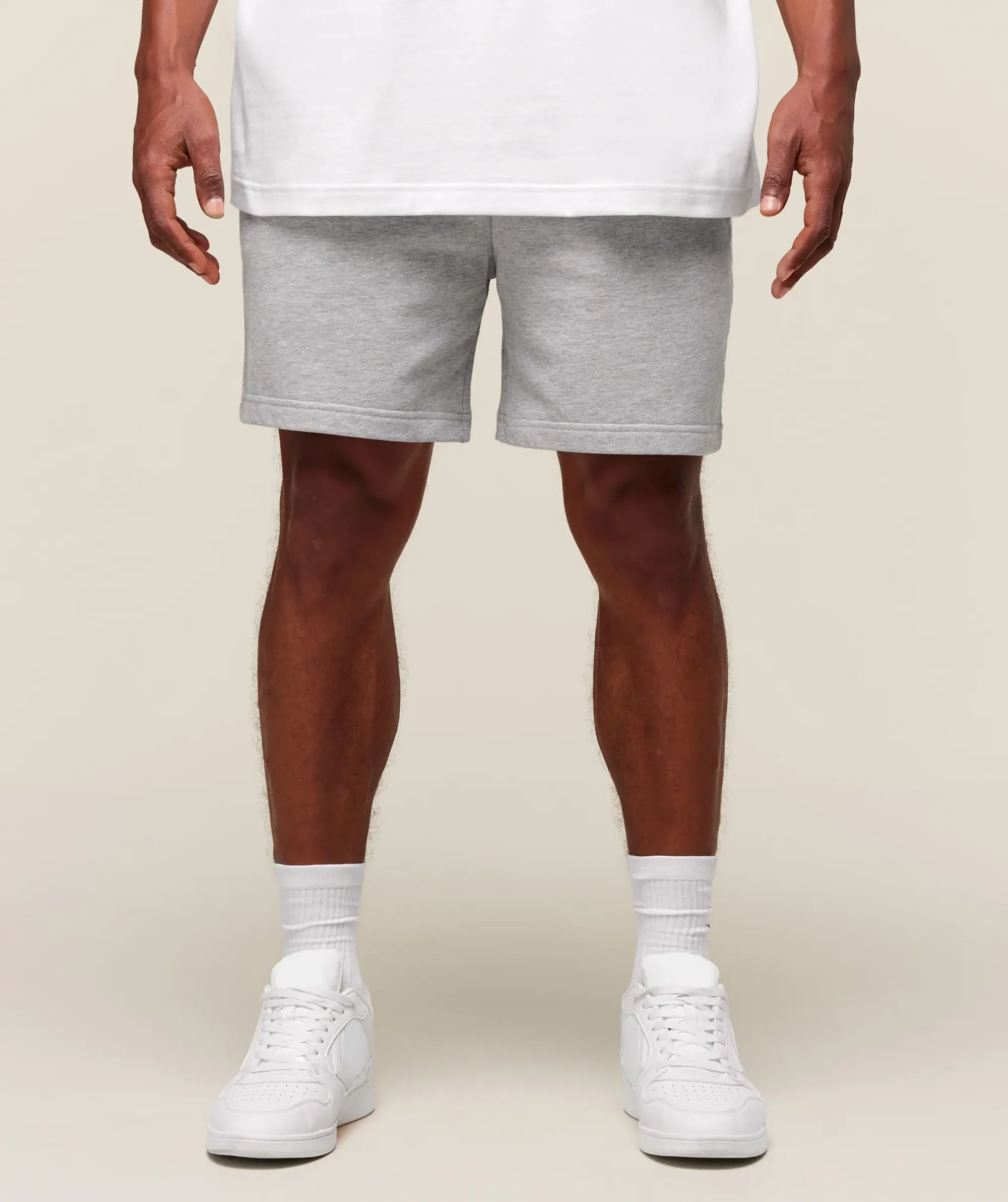  Rest Day Essentials Shorts - Light Grey Core Marl