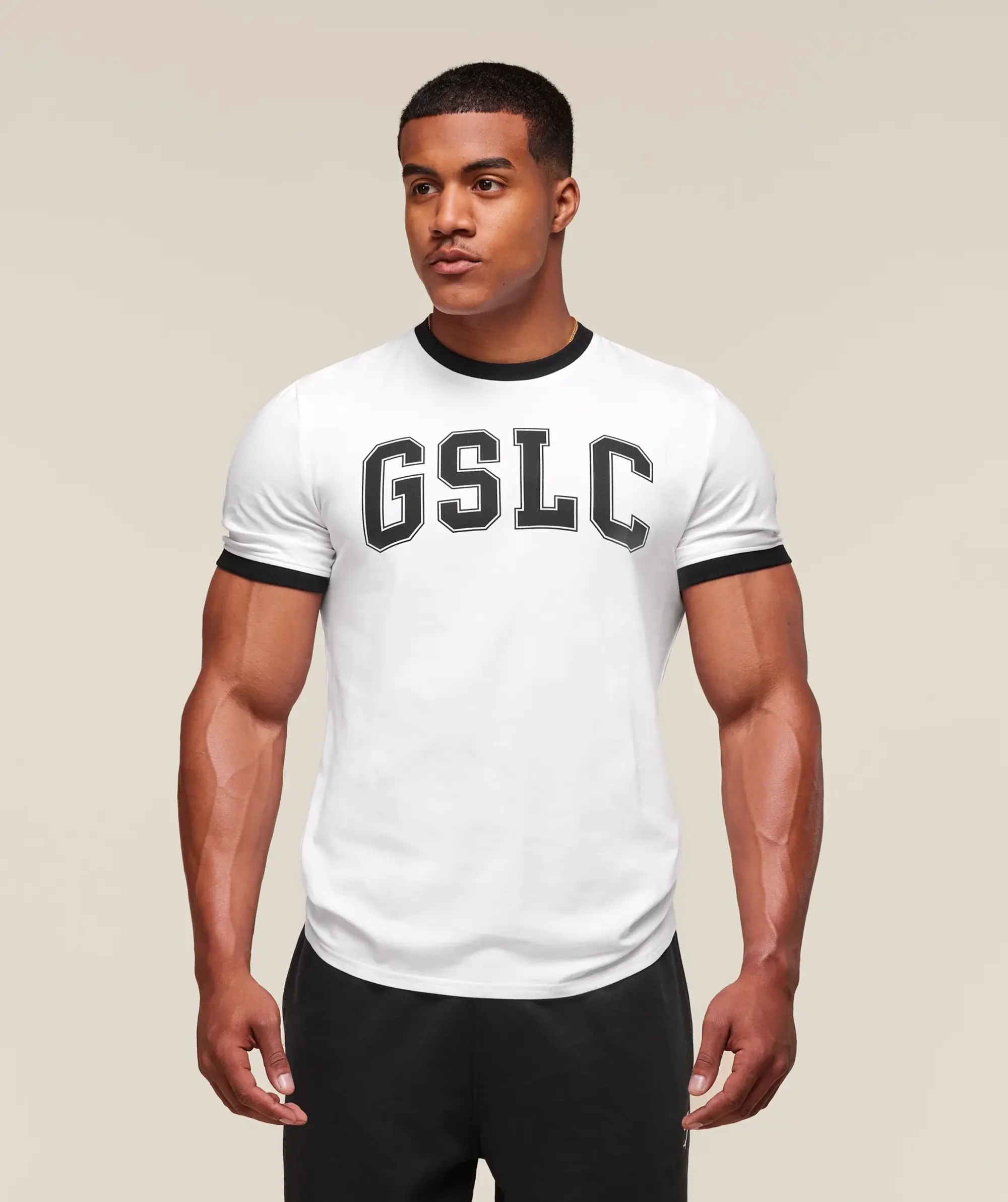  GSLC Ringer T-Shirt - White