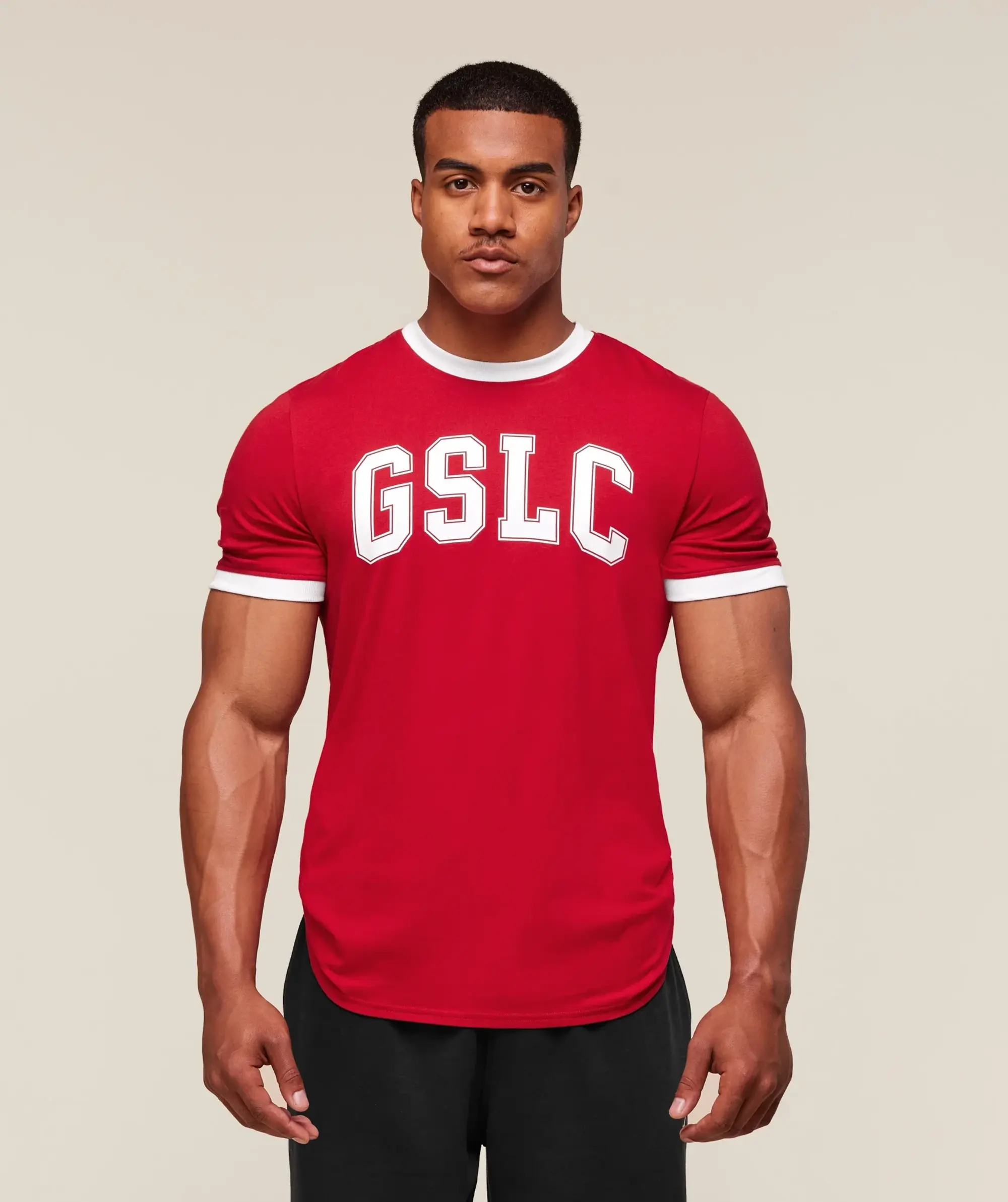  GSLC Ringer T-Shirt - Conditioning Red