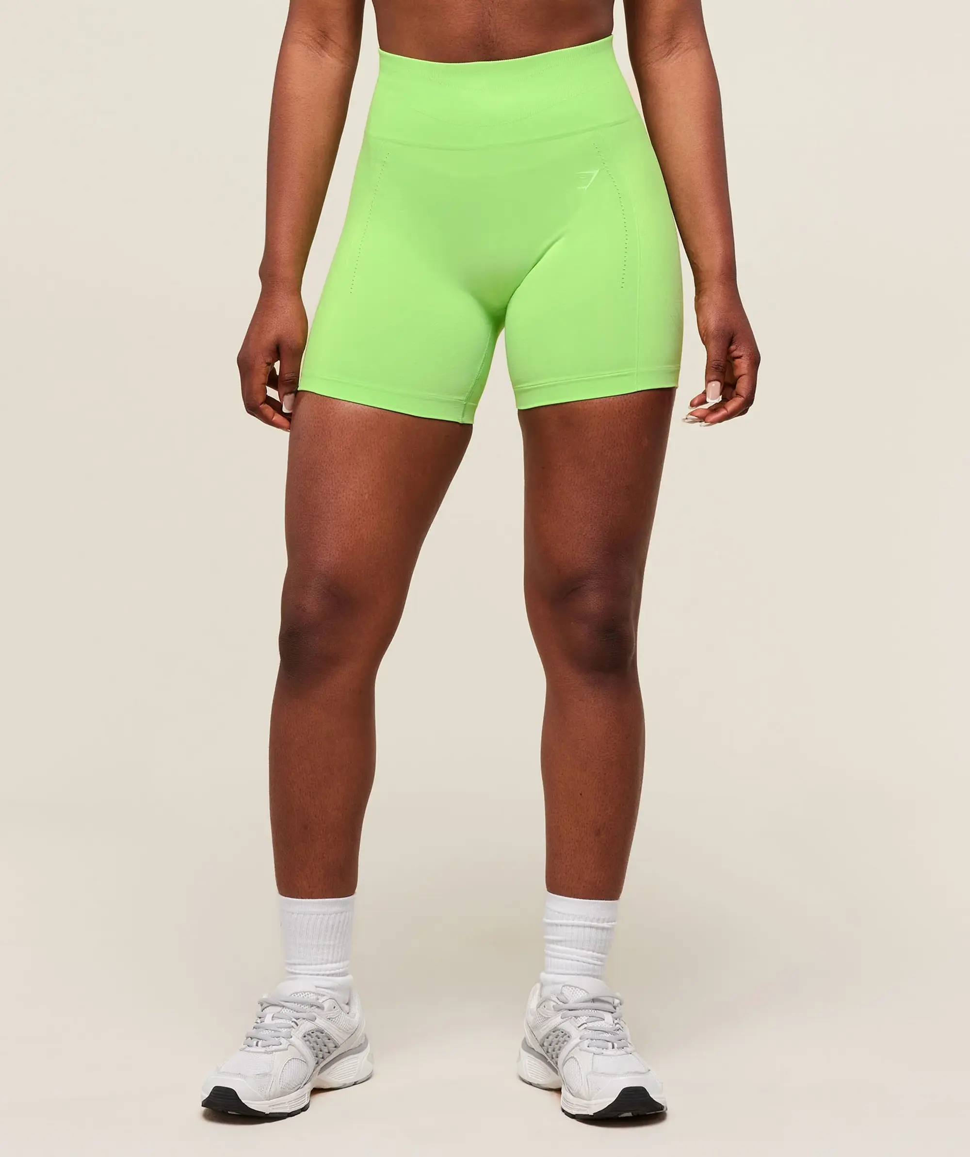  Energised Seamless Shorts - Energy Gelato Green