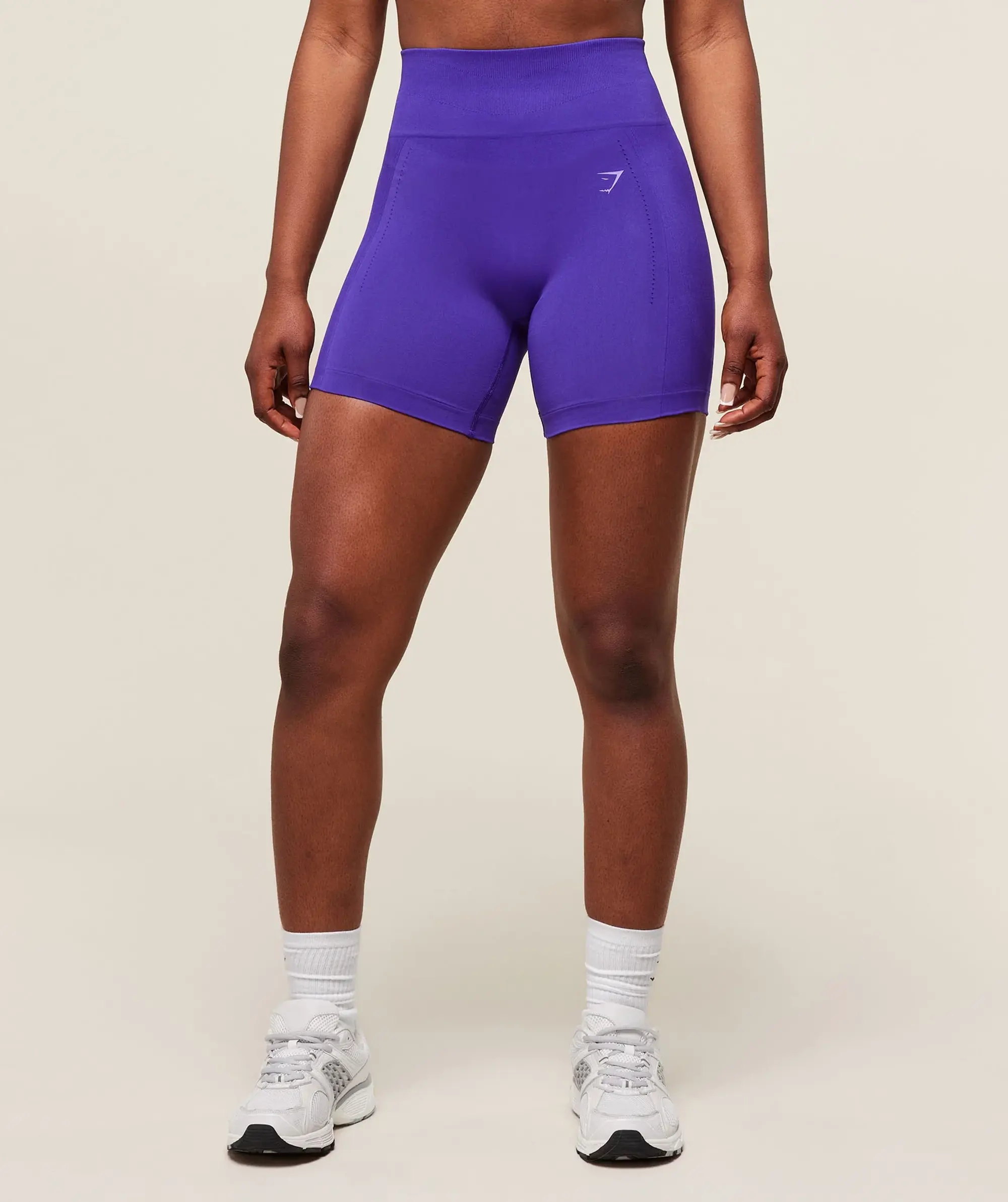  Energised Seamless Shorts - Cobalt Purple