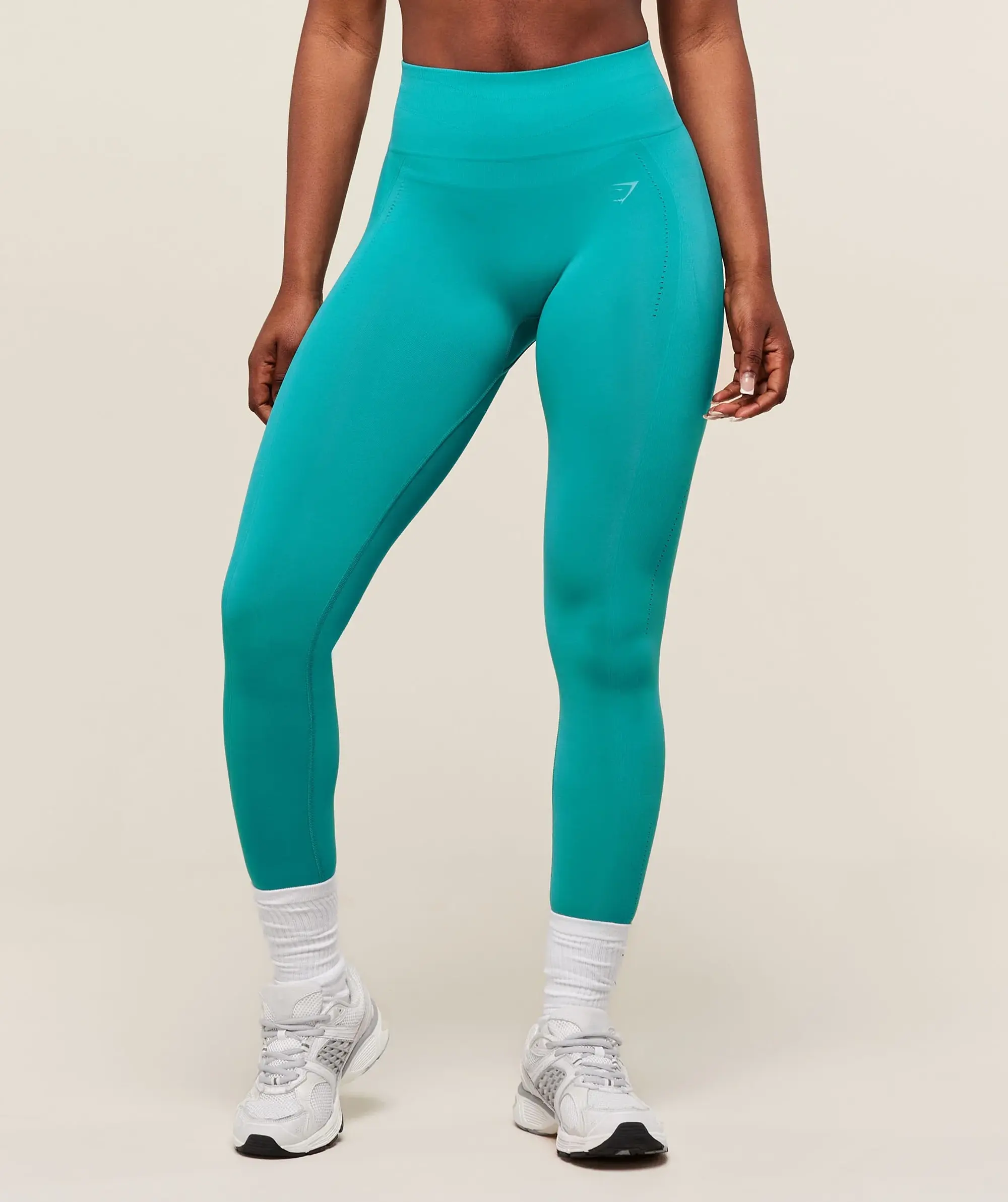  Energised Seamless Leggings - Jewel Teal