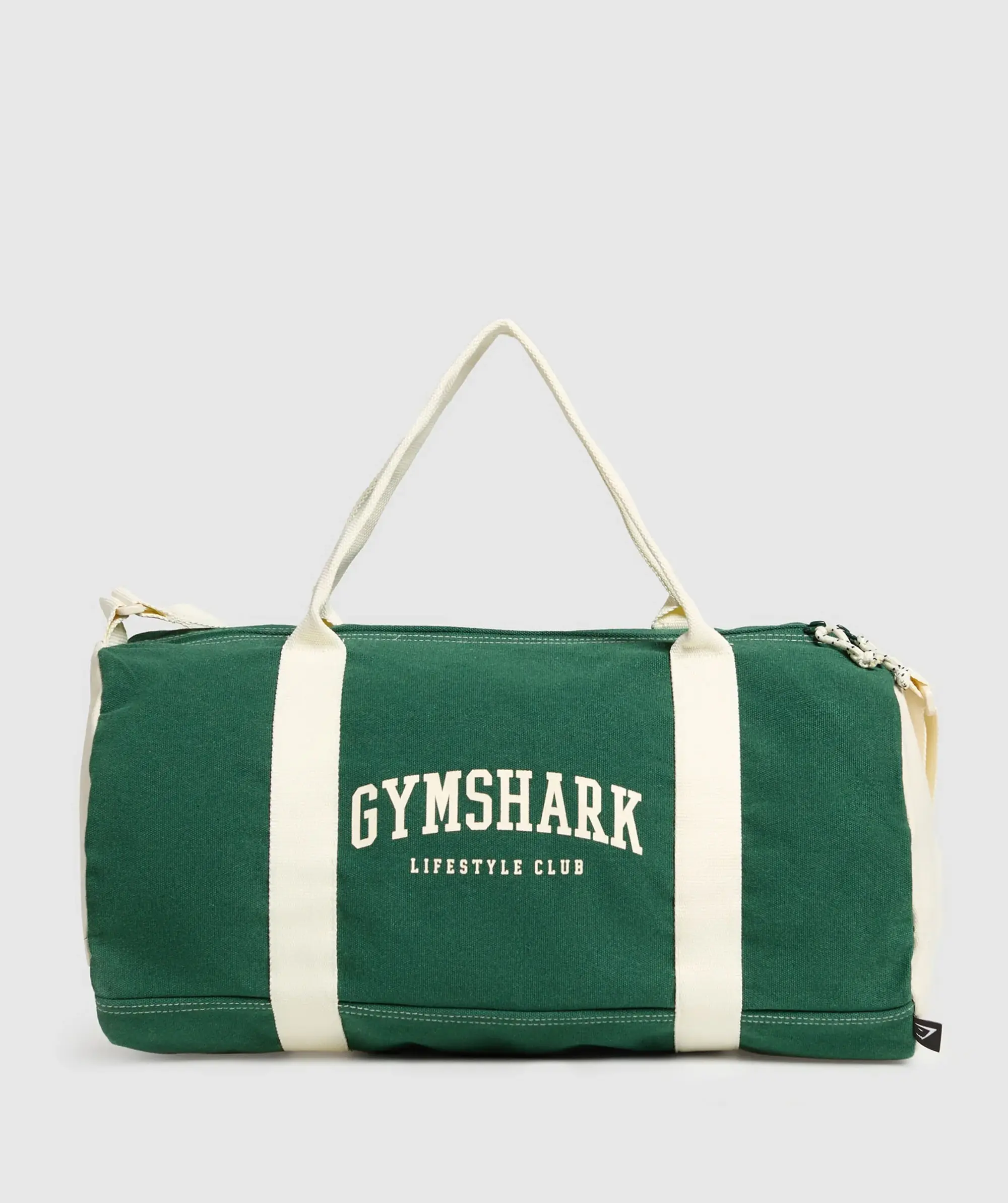  Collegiate Canvas Duffle - Classic Green/Oat White