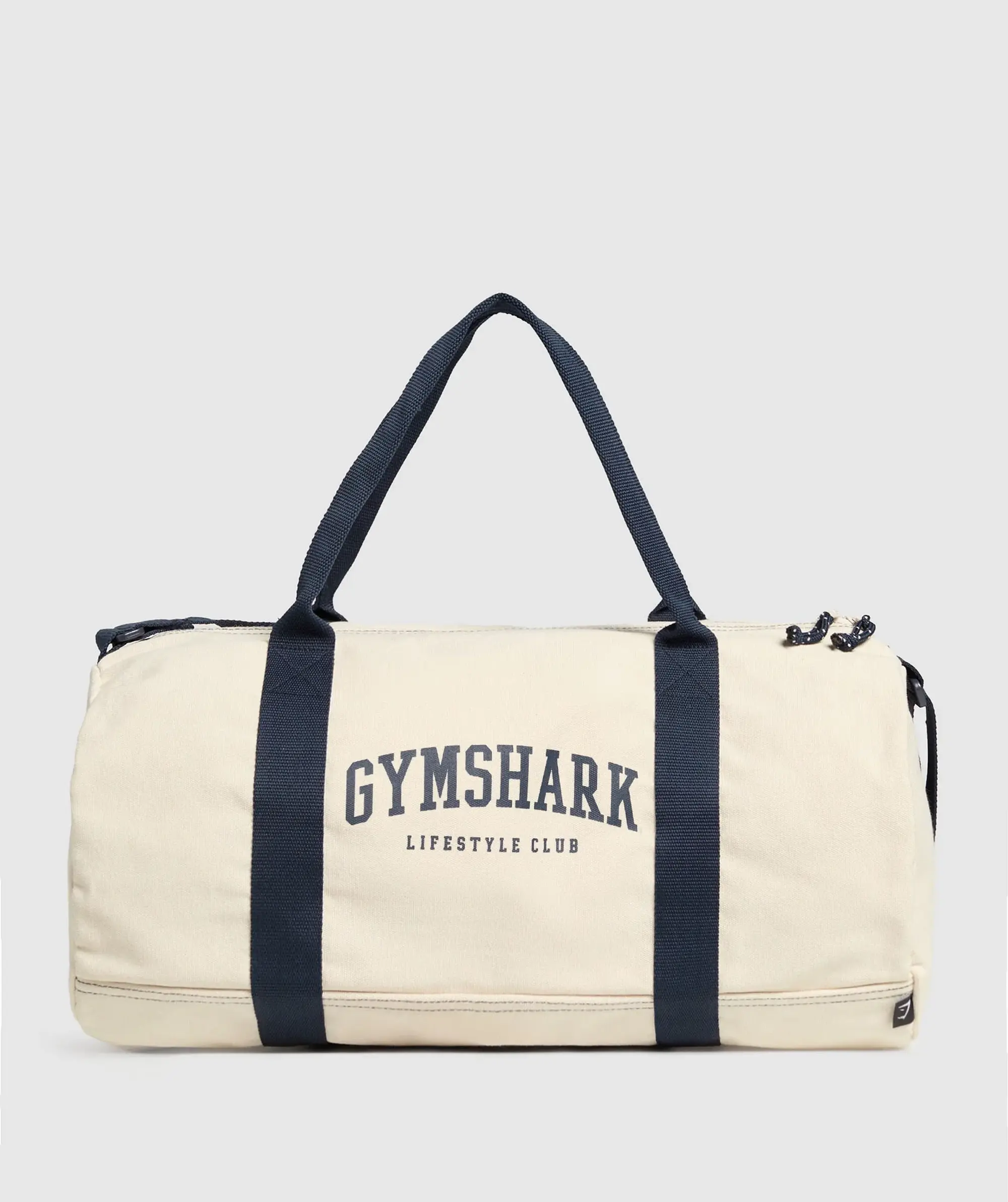  Collegiate Canvas Duffle - Oat White/Heavy Blue