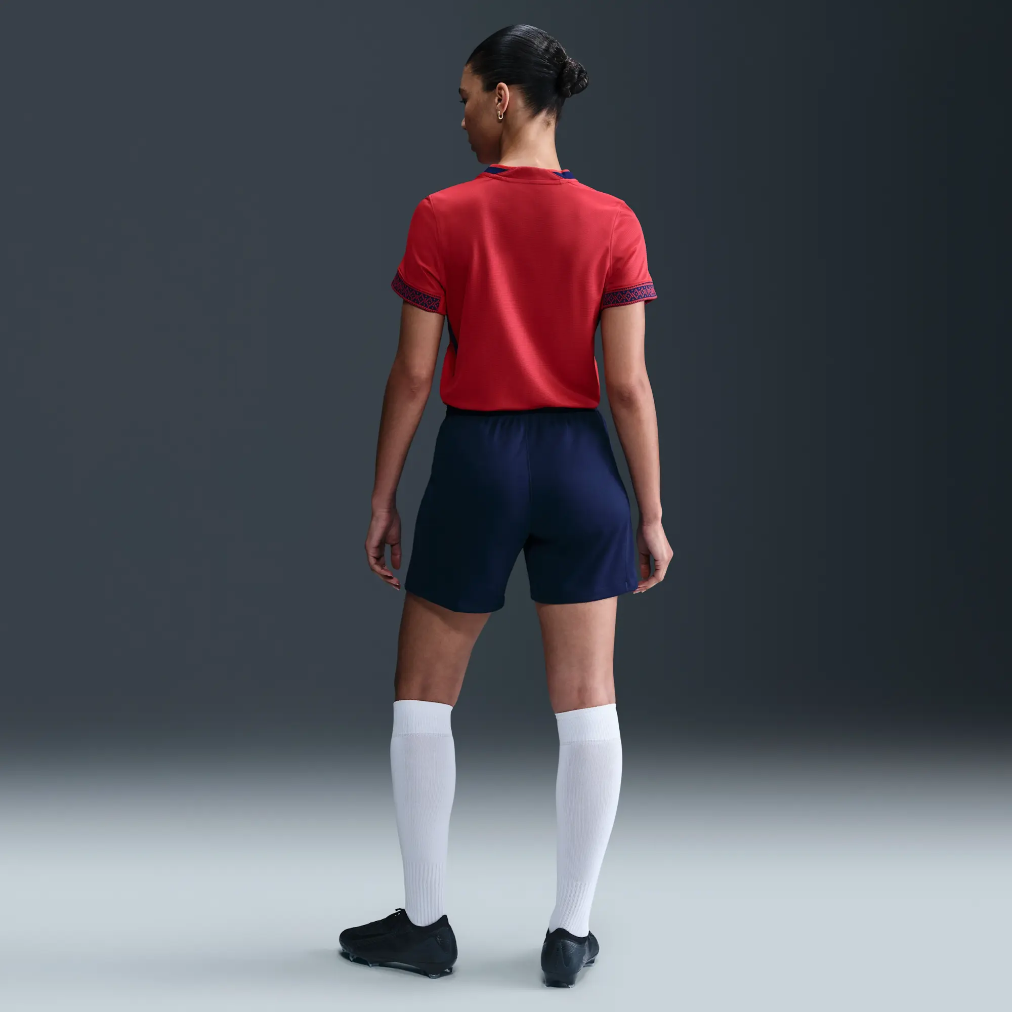 Norway 2025/26 Stadium Home Women's Nike Dri-FIT Football Replica Shorts - Blue - Sustainable Materials
