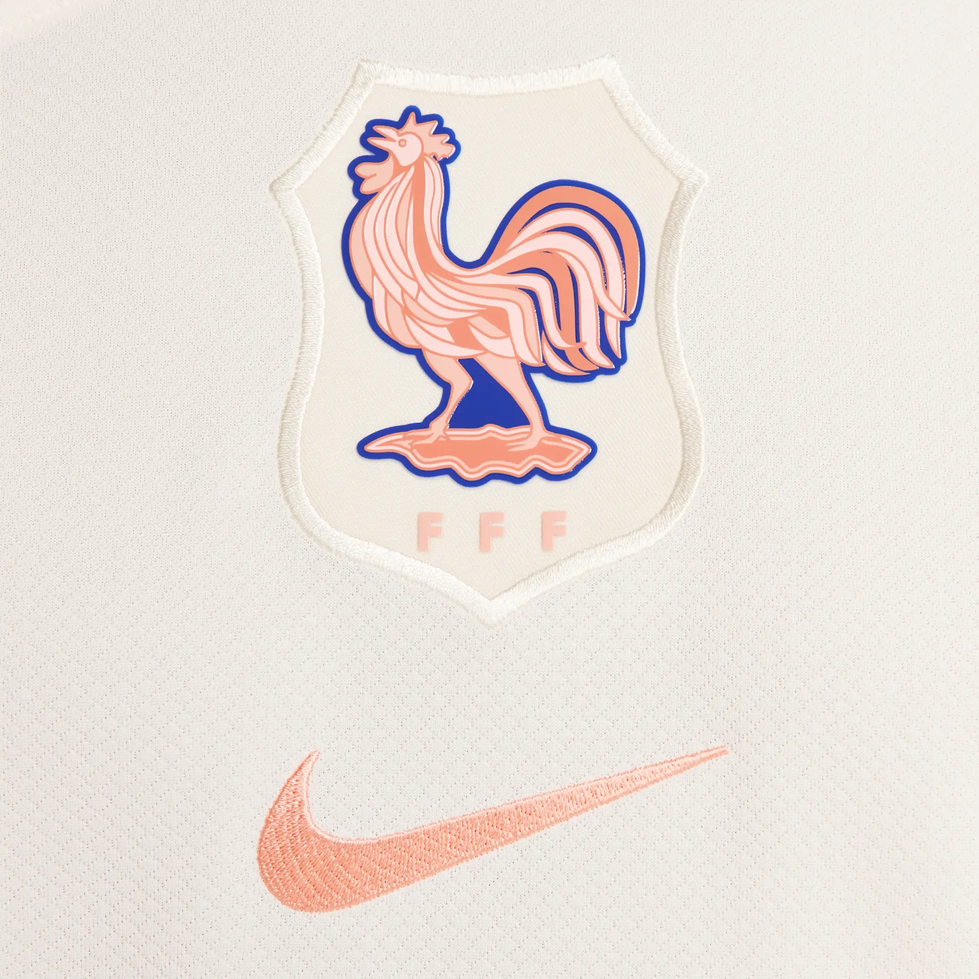 FFF 2025 Stadium Away (Women's Team) Men's Nike Dri-FIT Soccer Replica Jersey - Brown - Polyester