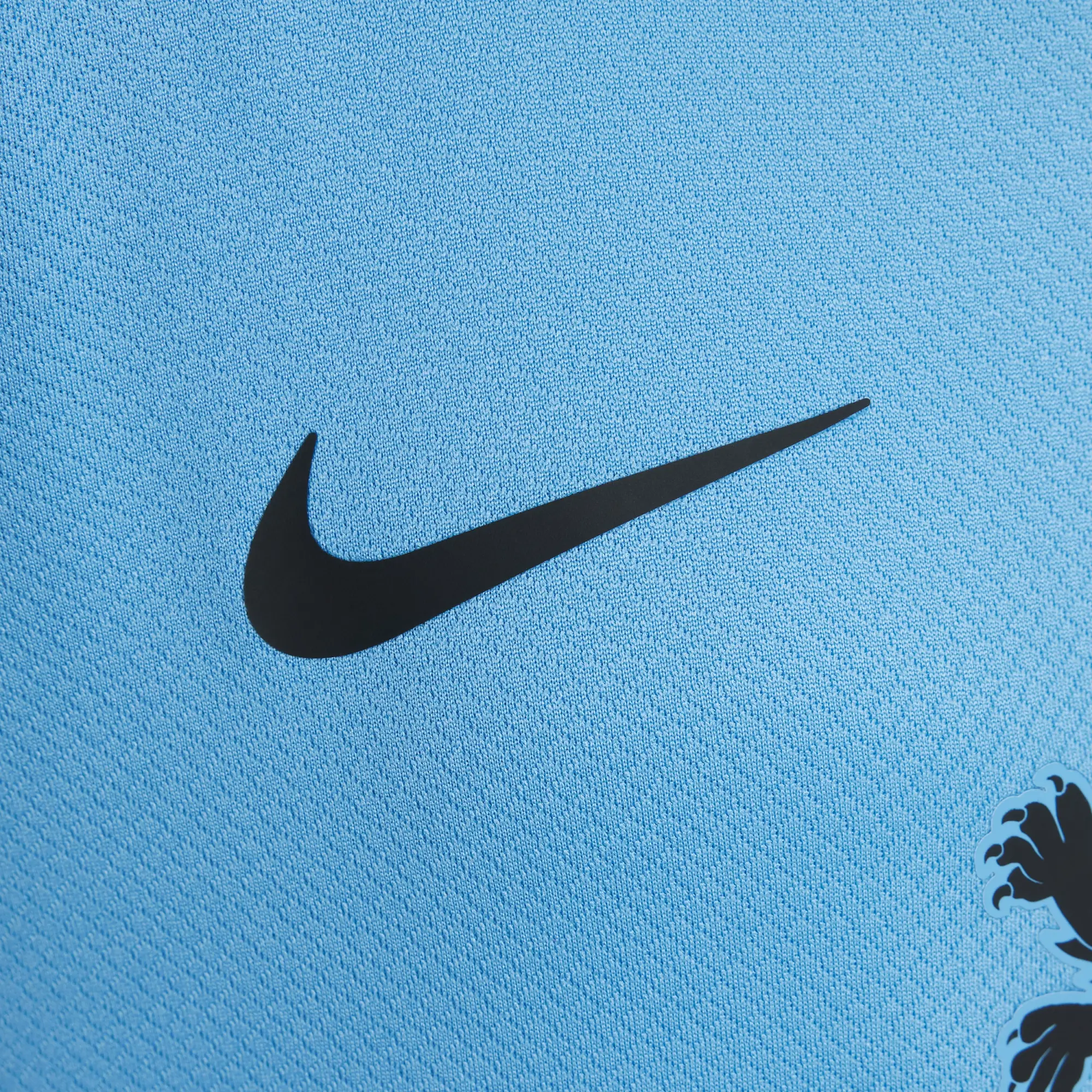 Netherlands 2025 Stadium Away (Women's Team) Big Kids' Nike Dri-FIT Soccer Replica Jersey - Blue - Polyester