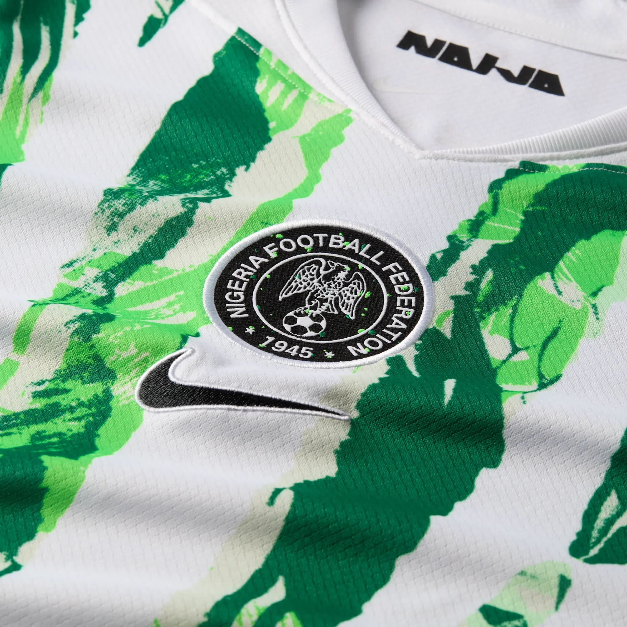 Nigeria 2025 Stadium Away (Women's Team) Women's Nike Dri-FIT Football Replica Shirt - White - Polyester