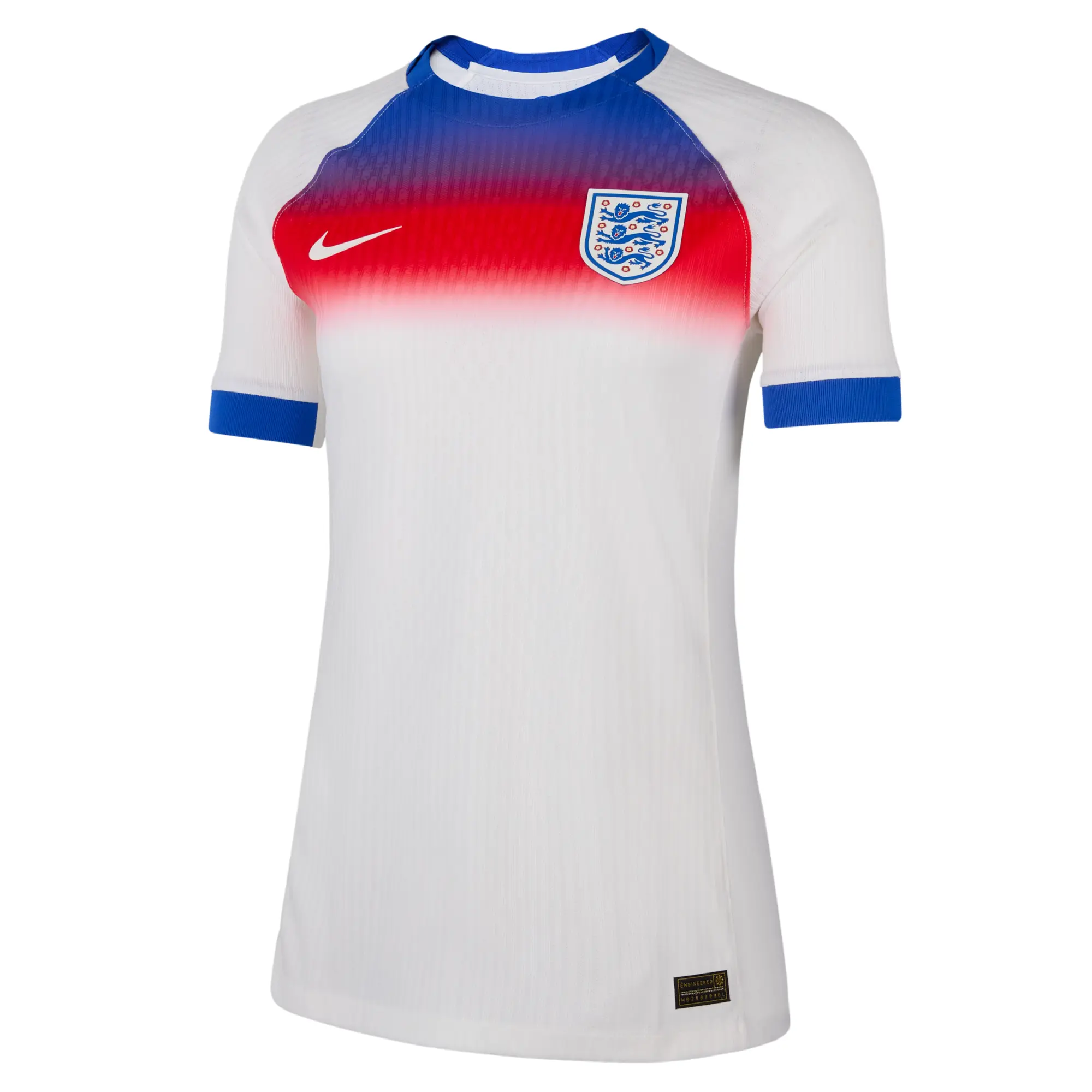 England 2025 Match Home (Women's Team) Women's Nike Dri-FIT ADV Soccer Authentic Jersey - Blue - Polyester