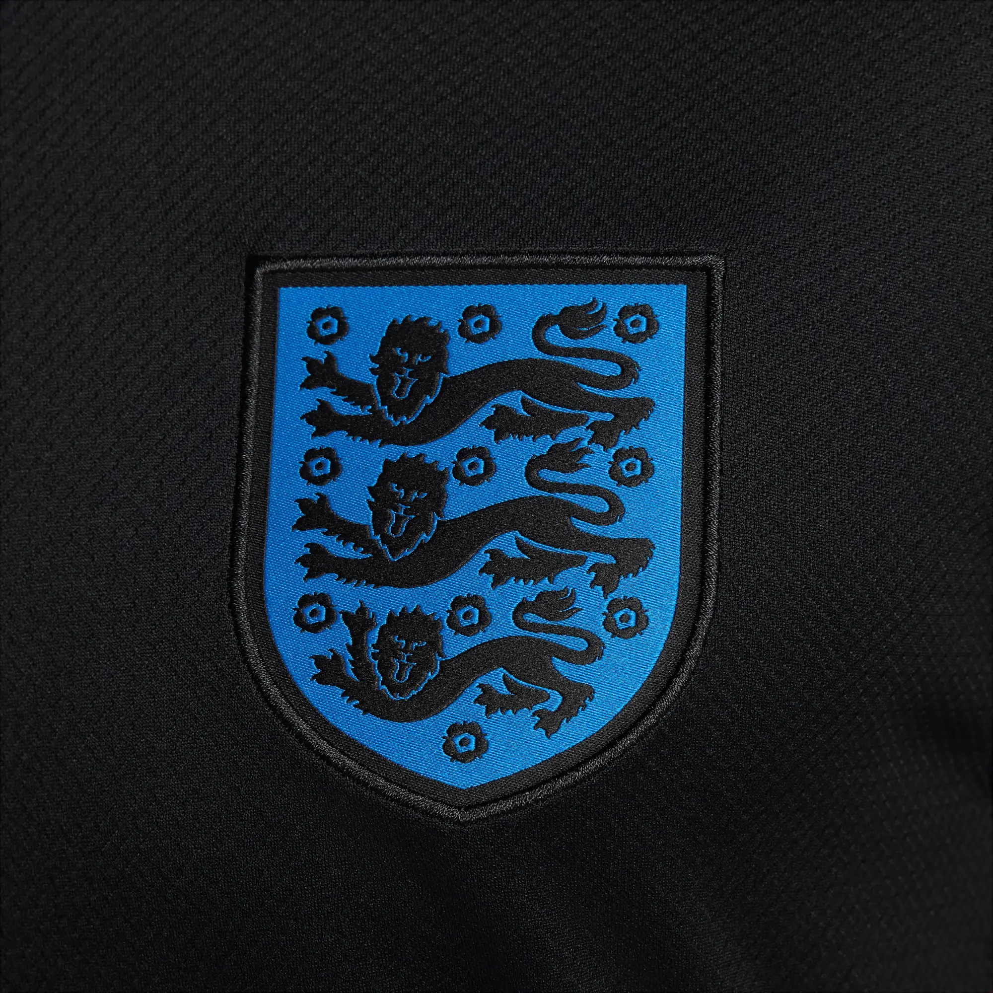 England 2025 Stadium Away (Women's Team) Men's Nike Dri-FIT Football Replica Shirt - Black - Polyester