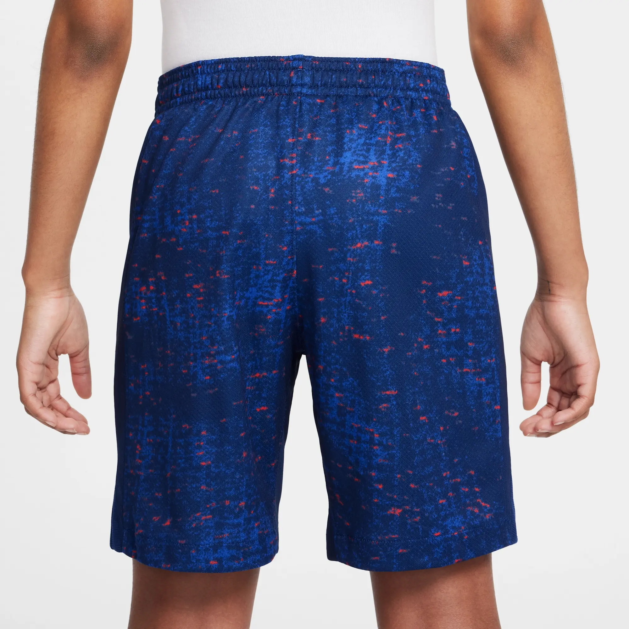 FFF 2025/26 Stadium Home Older Kids' Nike Dri-FIT Football Replica Shorts - Blue - Polyester
