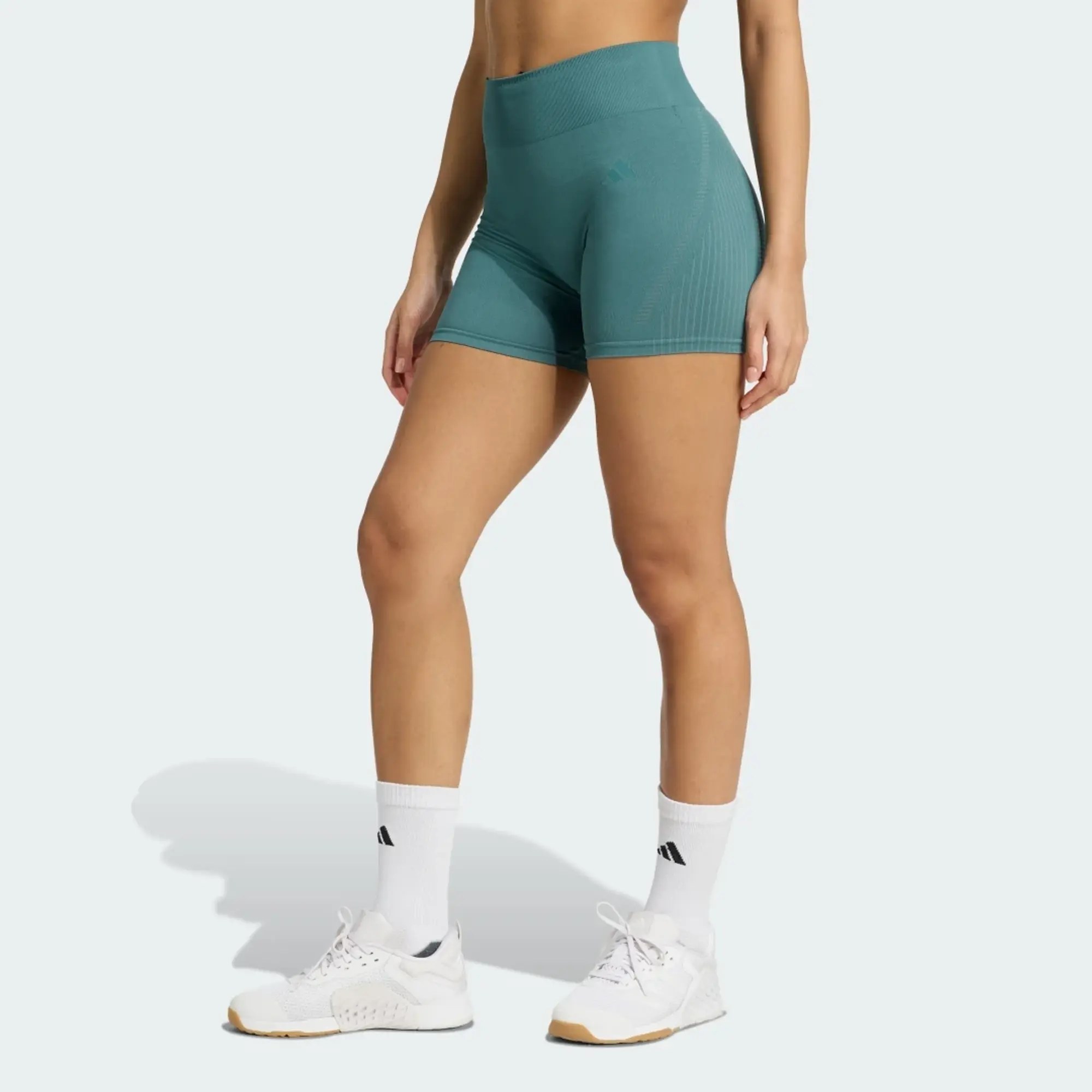 adidas Workout Essentials 4 inch Leggings Knit