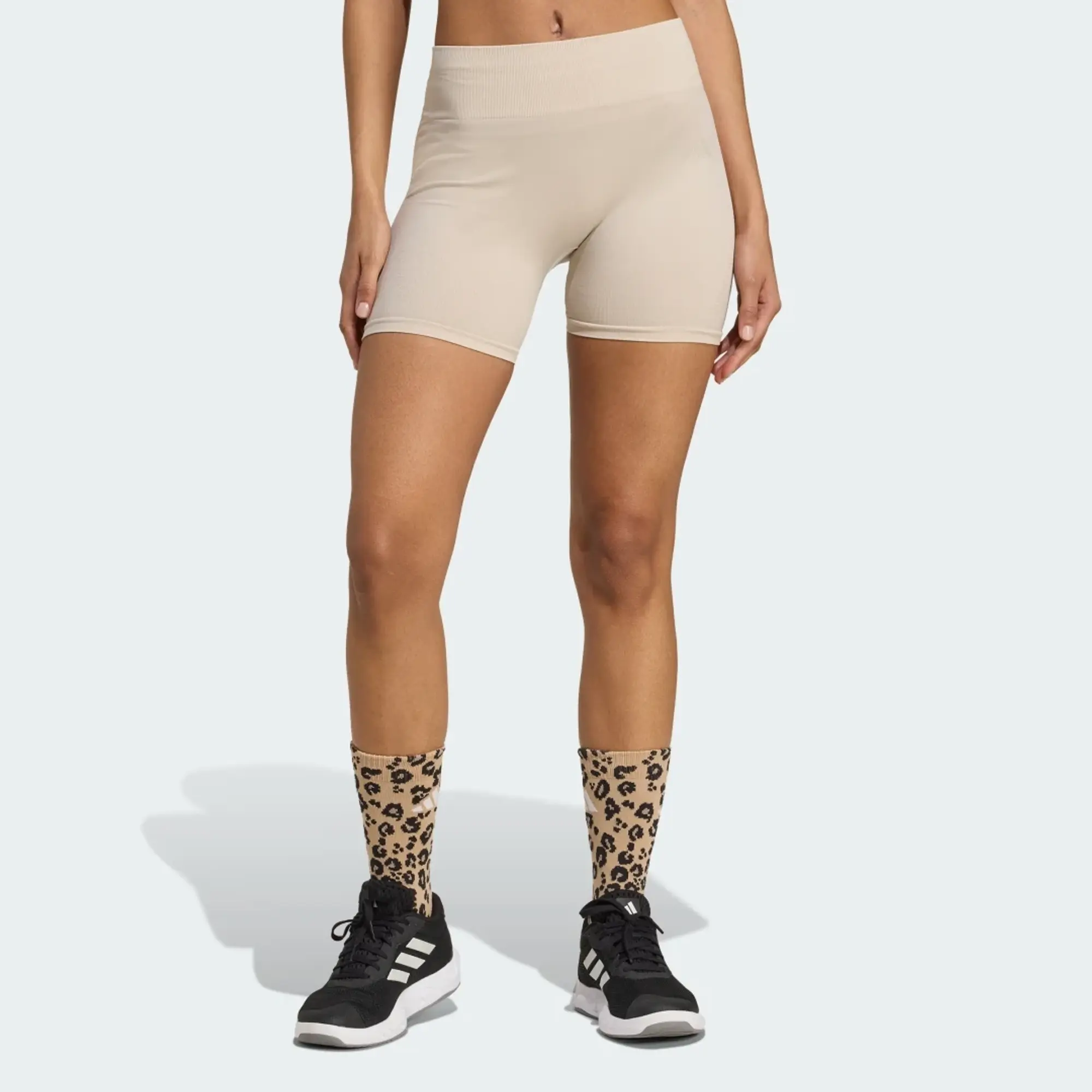adidas Workout Essentials 4 inch Leggings Knit