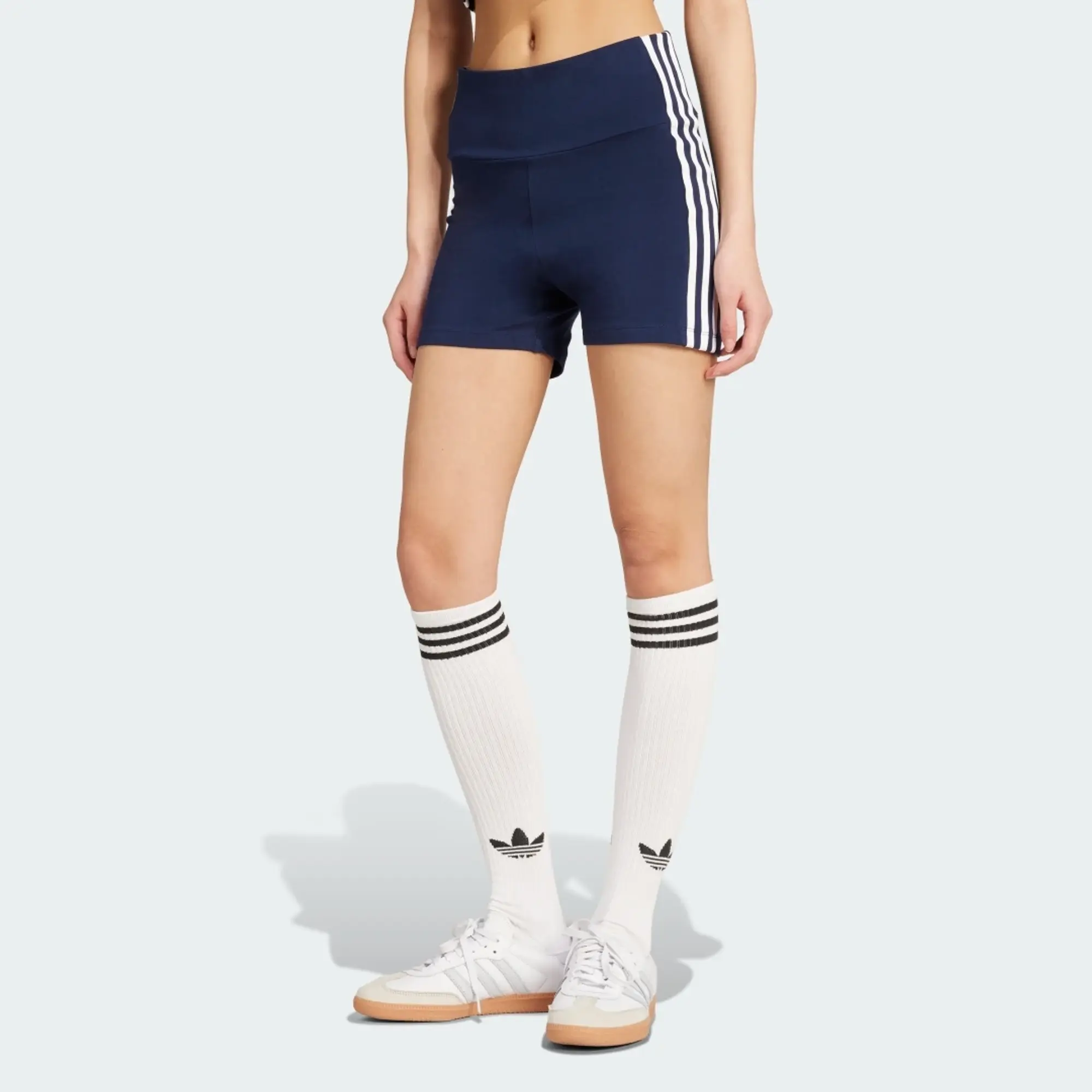 adidas Adicolor 3-Stripes Booty Shorts Co